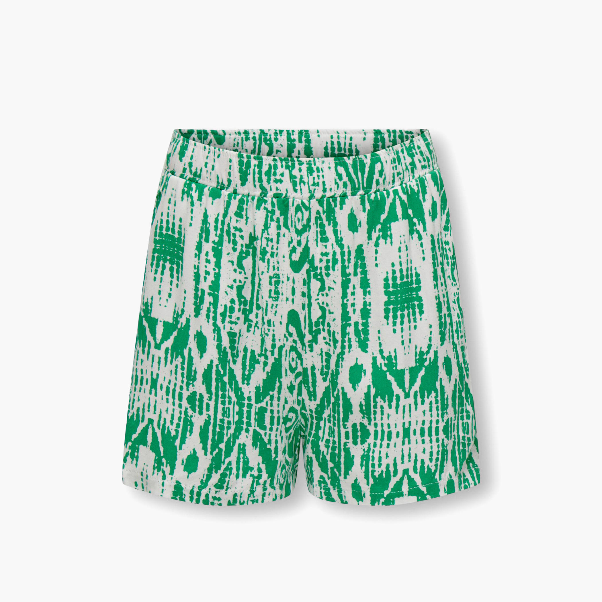 Kids Only All-Over Printed Shorts with Elasticated Waistband-girls-clothing-bottoms-shorts-image-1