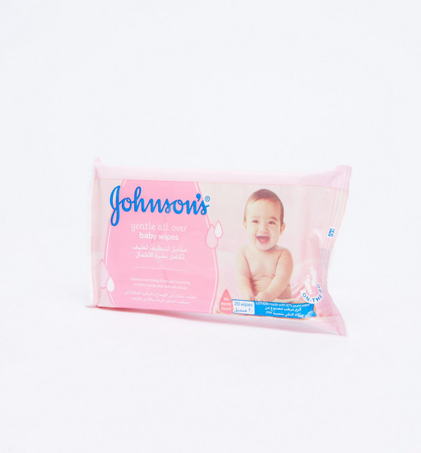 Shop Johnson's Gentle All Over 20-Piece Baby Wipes Online