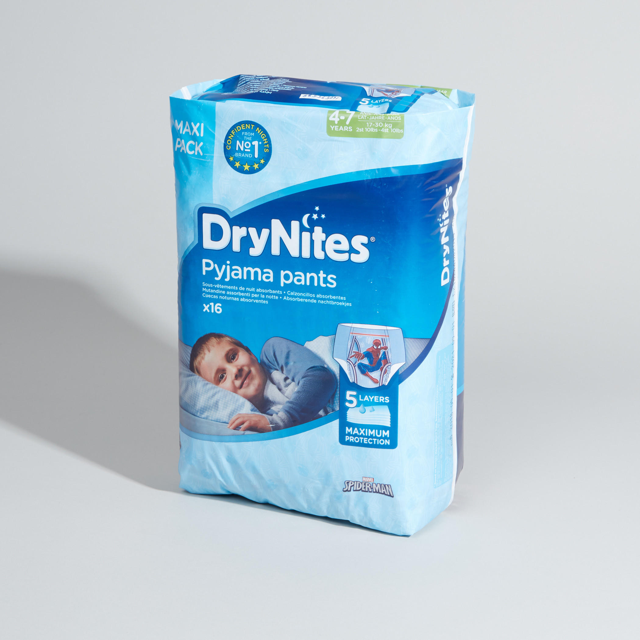 Buy Huggies DryNites Spider-Man Maxi 16-Pyjama Pants Pack 17