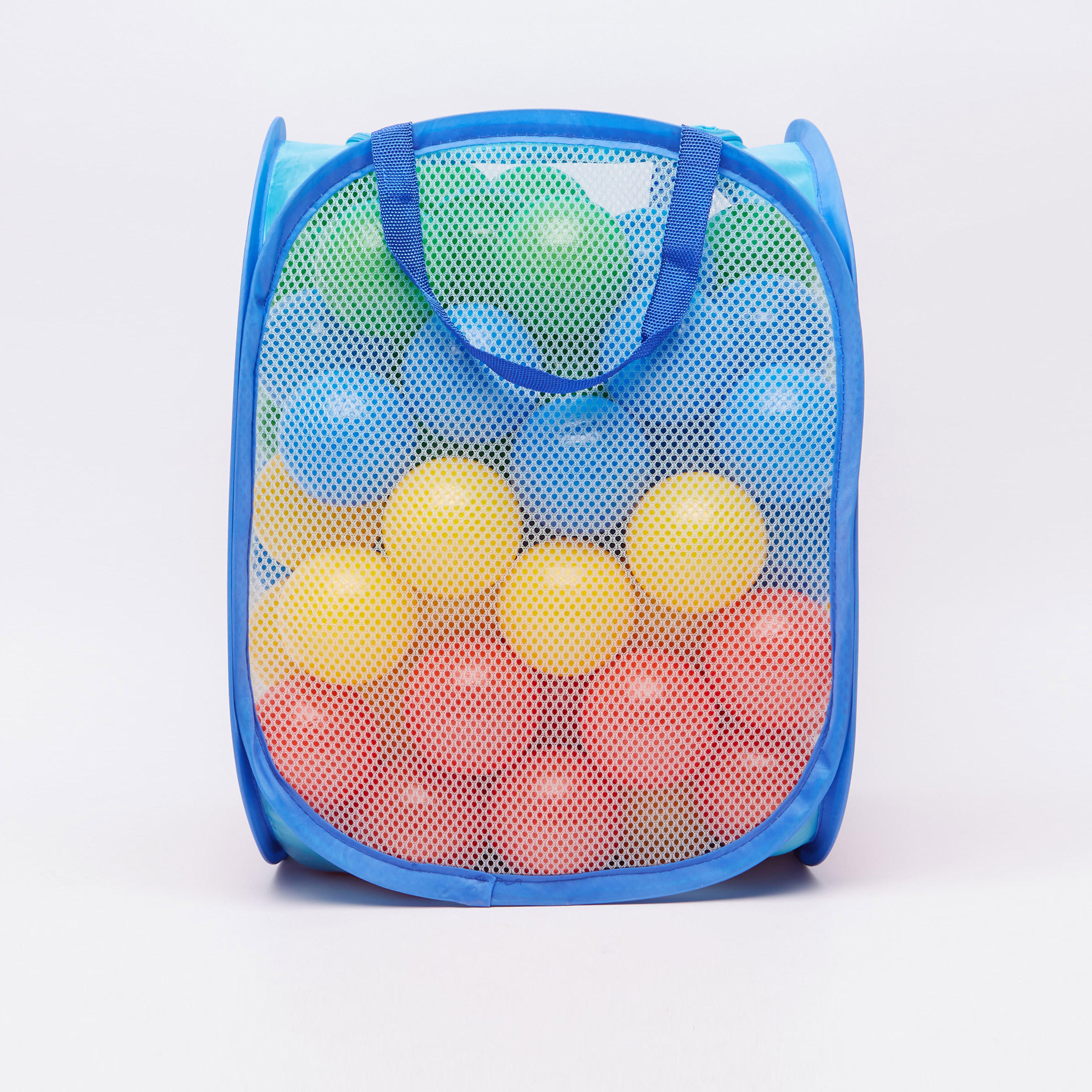 سلّة شبكية مع مئة كرة من جونيورز.-toys-outdoor-sports-image-2
