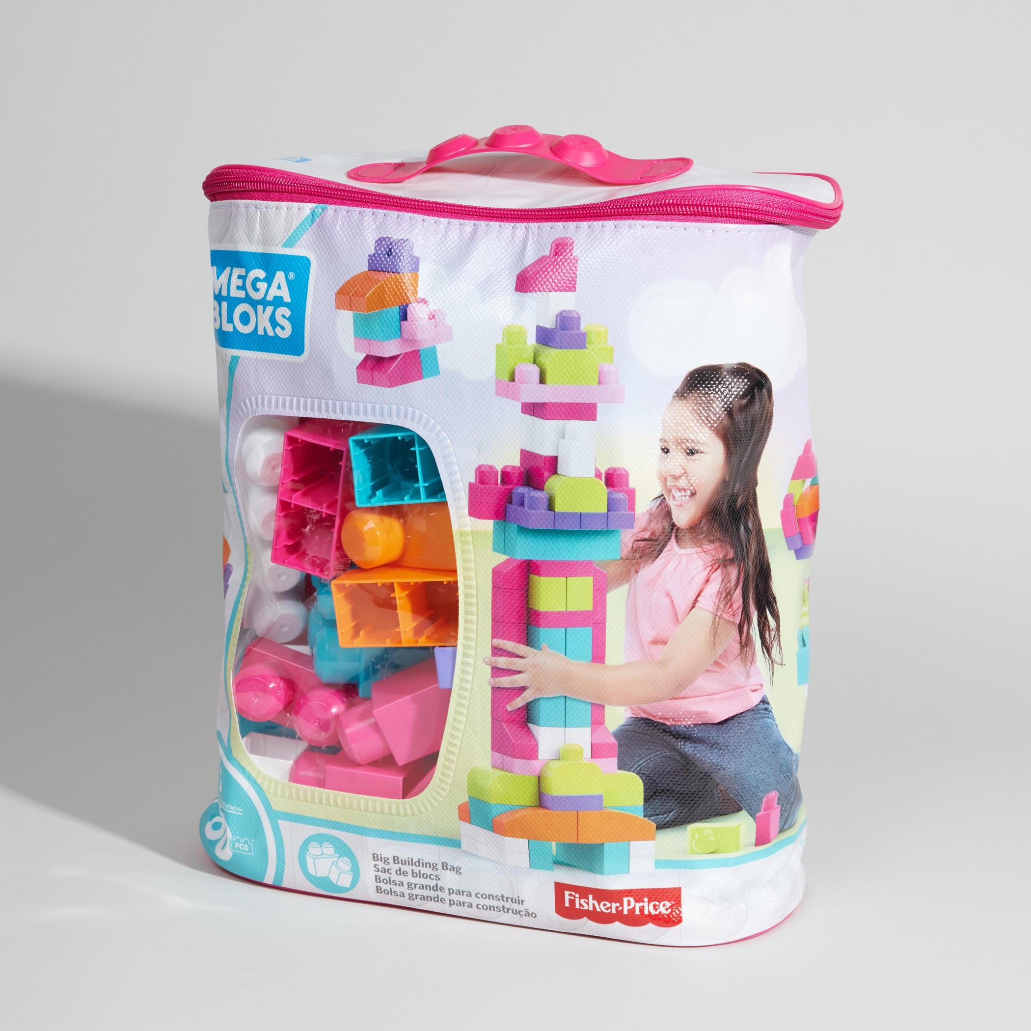 Buy Fisher-Price Mega Blocks 80-Piece First Builders Building Bag