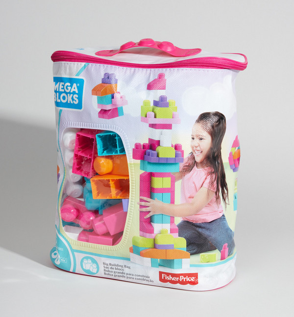 Buy Fisher-Price Mega Blocks 80-Piece First Builders Building Bag