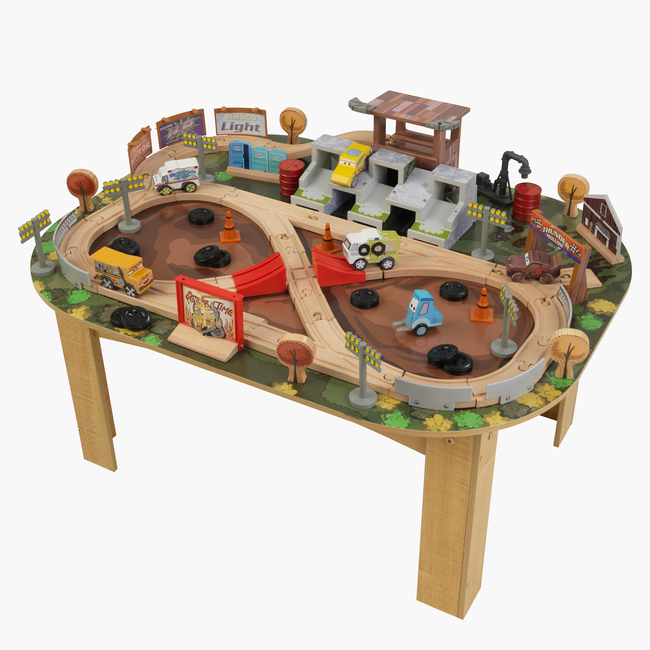 Shop Kidkraft Cars Crazy Eight Train Set and Table Online
