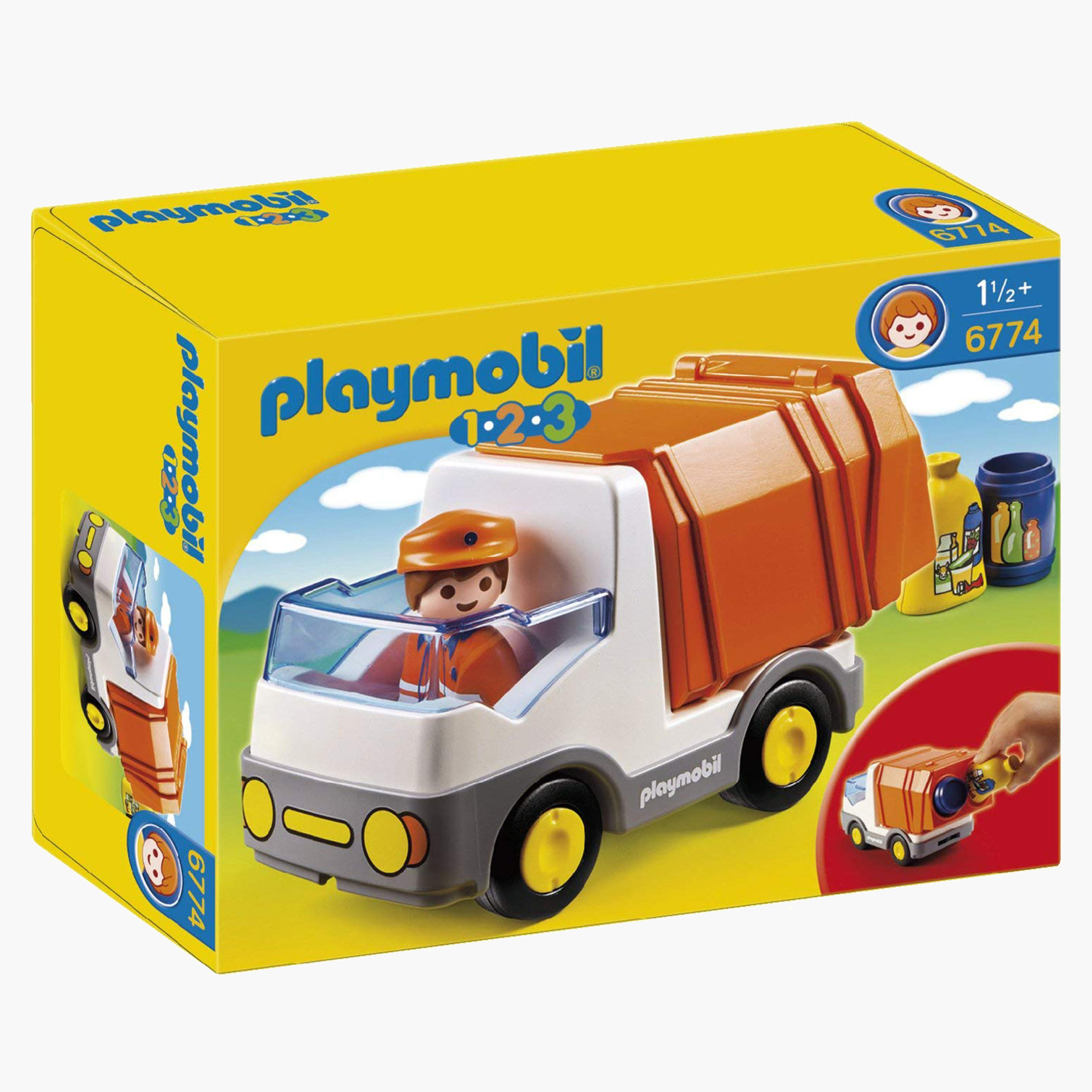 Buy Playmobil Waste Truck Playset Online Mothercare Bahrain