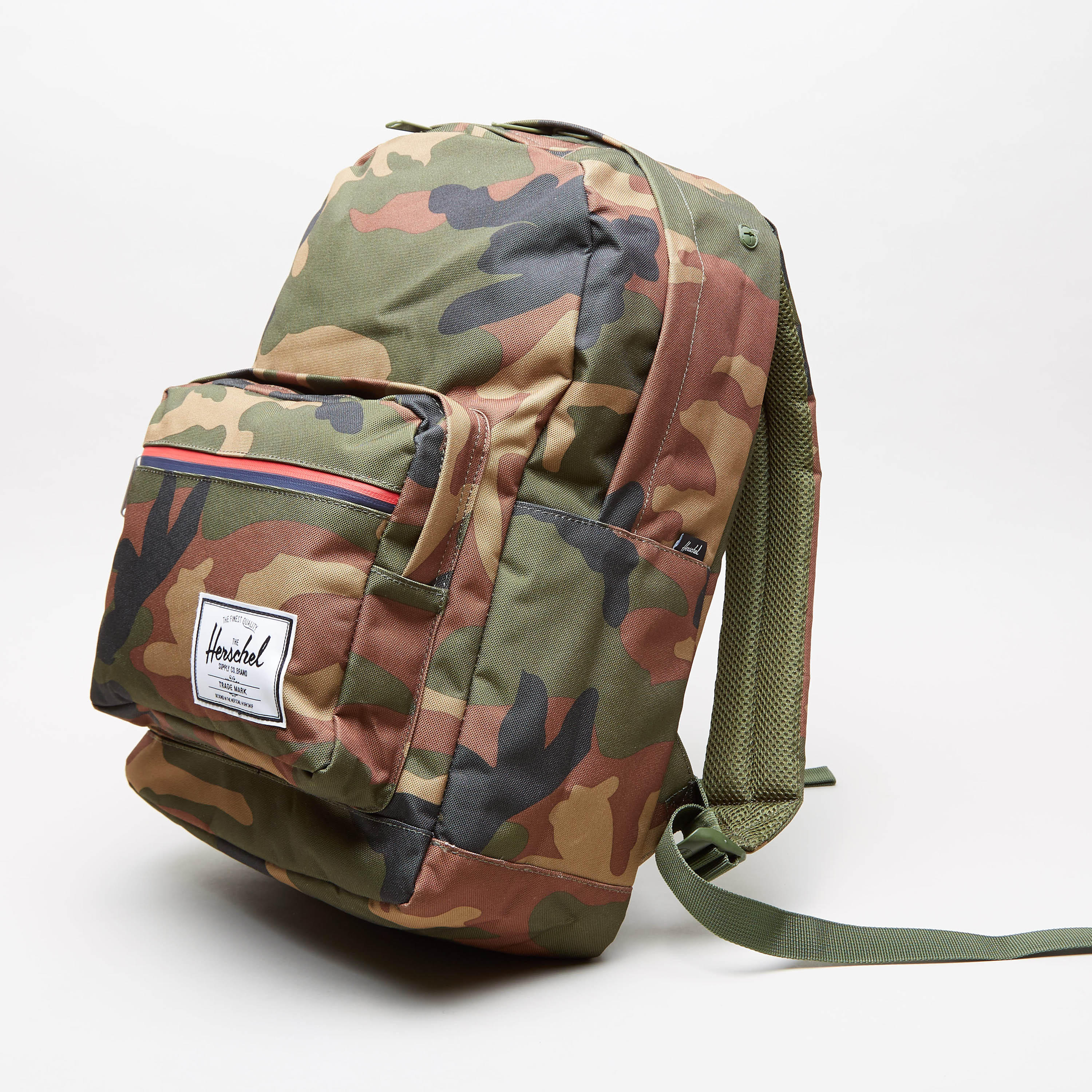 Buy Herschel Camouflage Printed Backpack with Zip Closure Online