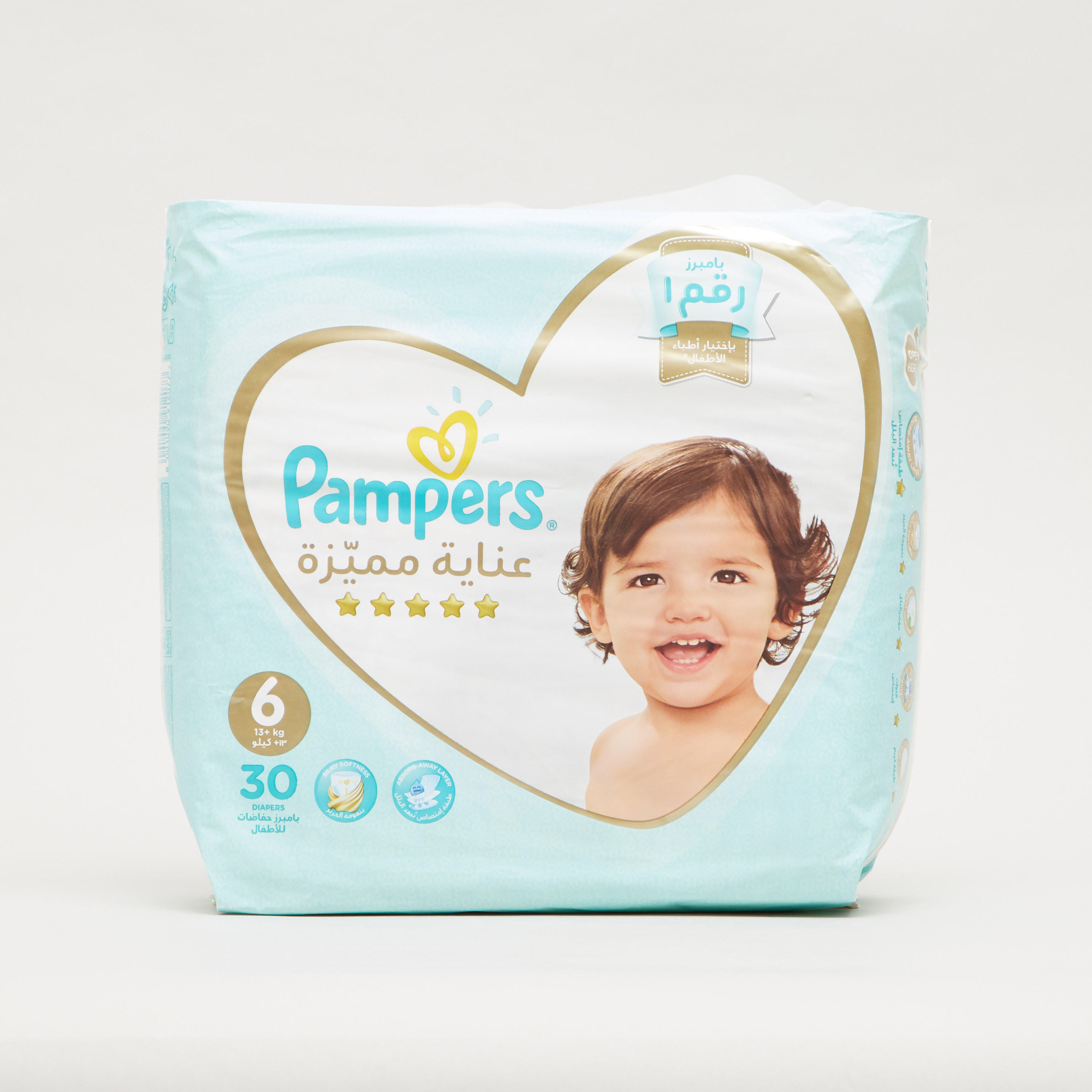 Buy Pampers Premium Care Diapers Size Extra Large 13+ Kgs 30 Pieces  Online Mothercare Bahrain