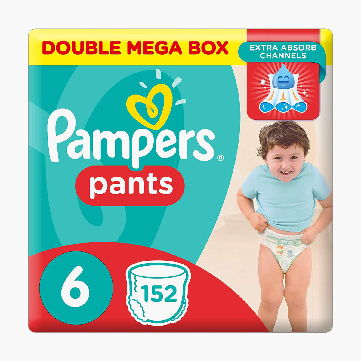 Buy Pampers Extra Large Size Diaper Pants 152-Piece Pack 16+