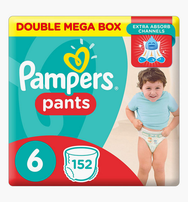 Buy Pampers Extra Large Size Diaper Pants 152-Piece Pack 16+