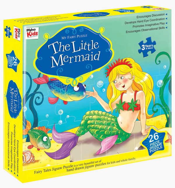Buy Braino Kidz My Fairy The Little Mermaid Puzzle Online