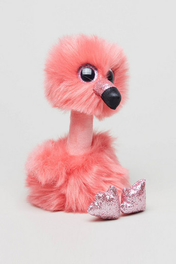 TY Beanie Boos Flamingo Franny Long Neck Plush Toy inches