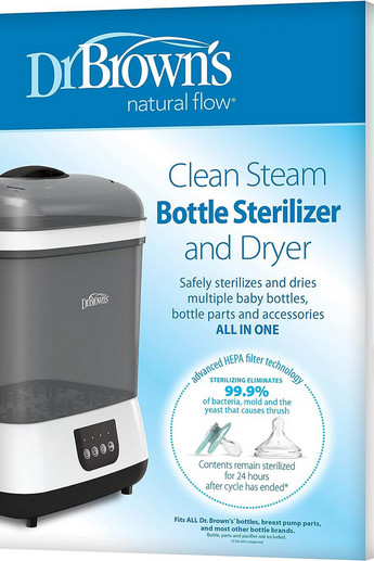 Shop Natural Flow Clean Steam Bottle Sterilizer and