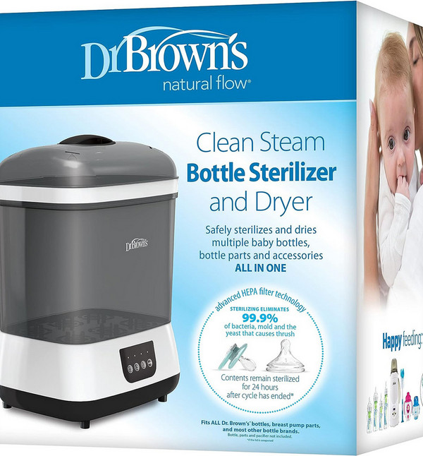 Buy Natural Flow Clean Steam Bottle Sterilizer and Dryer Online Mothercare Bahrain