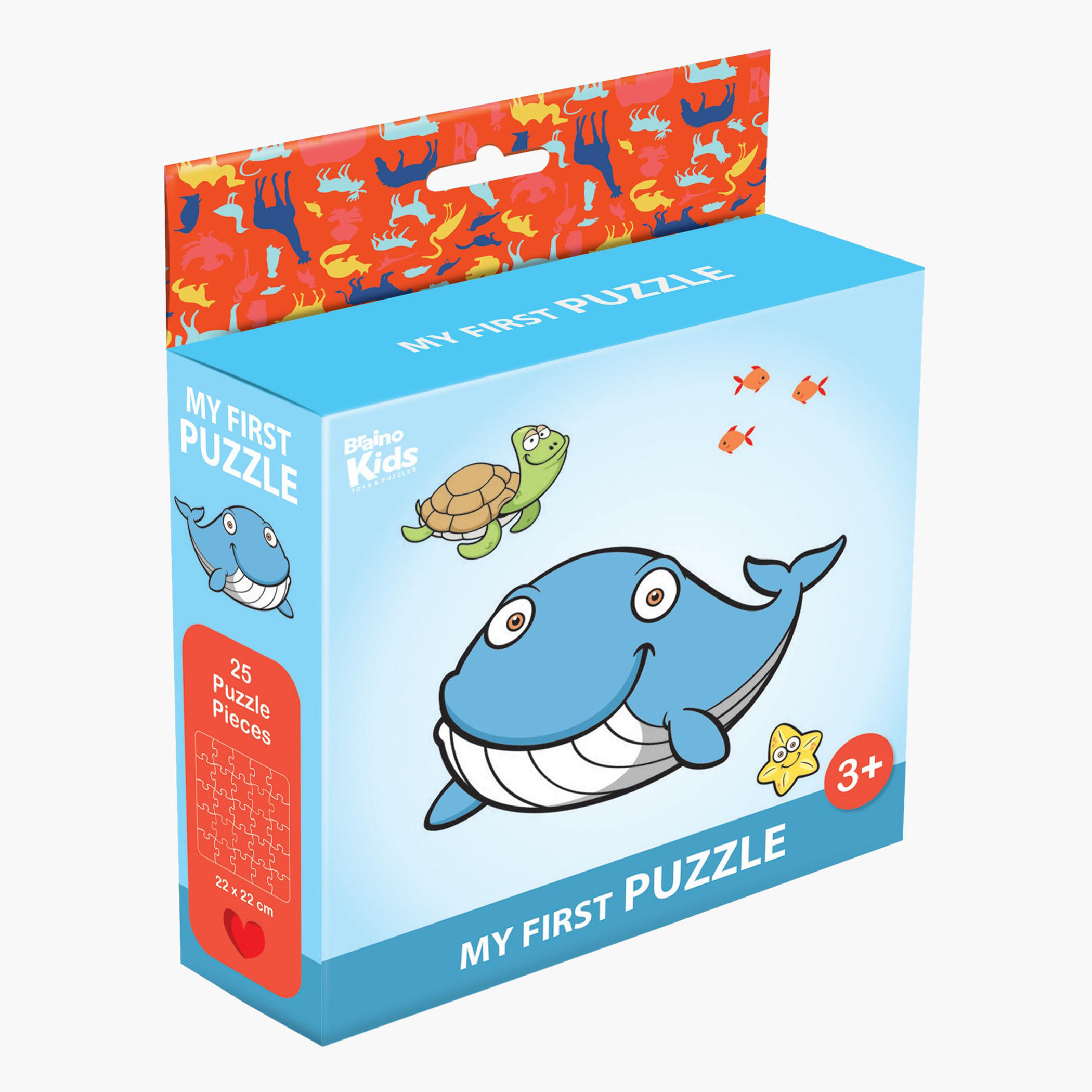 Buy Braino Kidz Sea Animals Mini Puzzle Online Mothercare Bahrain