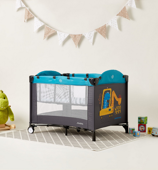 Shop Juniors Aberdeen Travel Cot with Mesh Sides Online Centrepoint Saudi