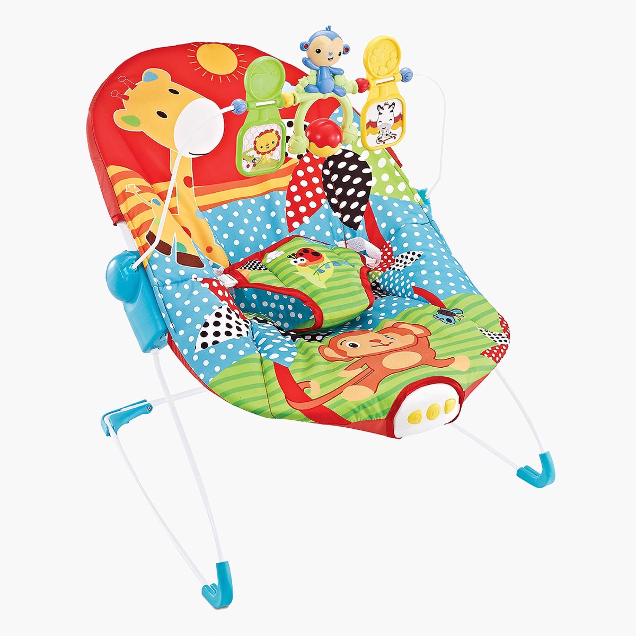 Buy Fitch Baby Bouncer with Removable Toy Bar Online Babyshop UAE