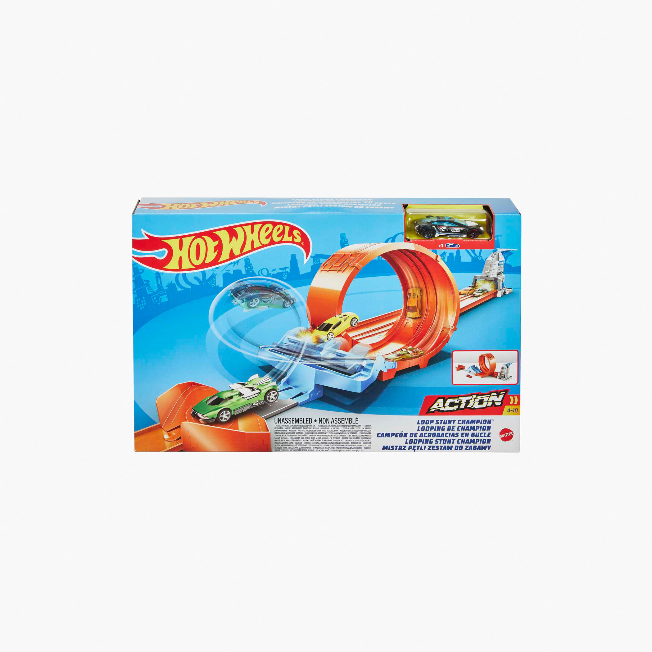 Shop Hot Wheels Drift Loop Playset Online Centrepoint UAE