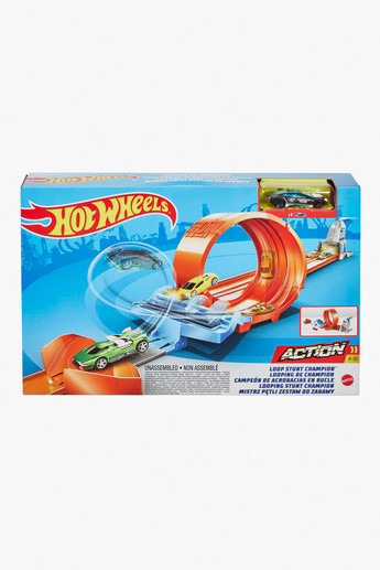 Shop Hot Wheels Drift Loop Playset Online Centrepoint UAE