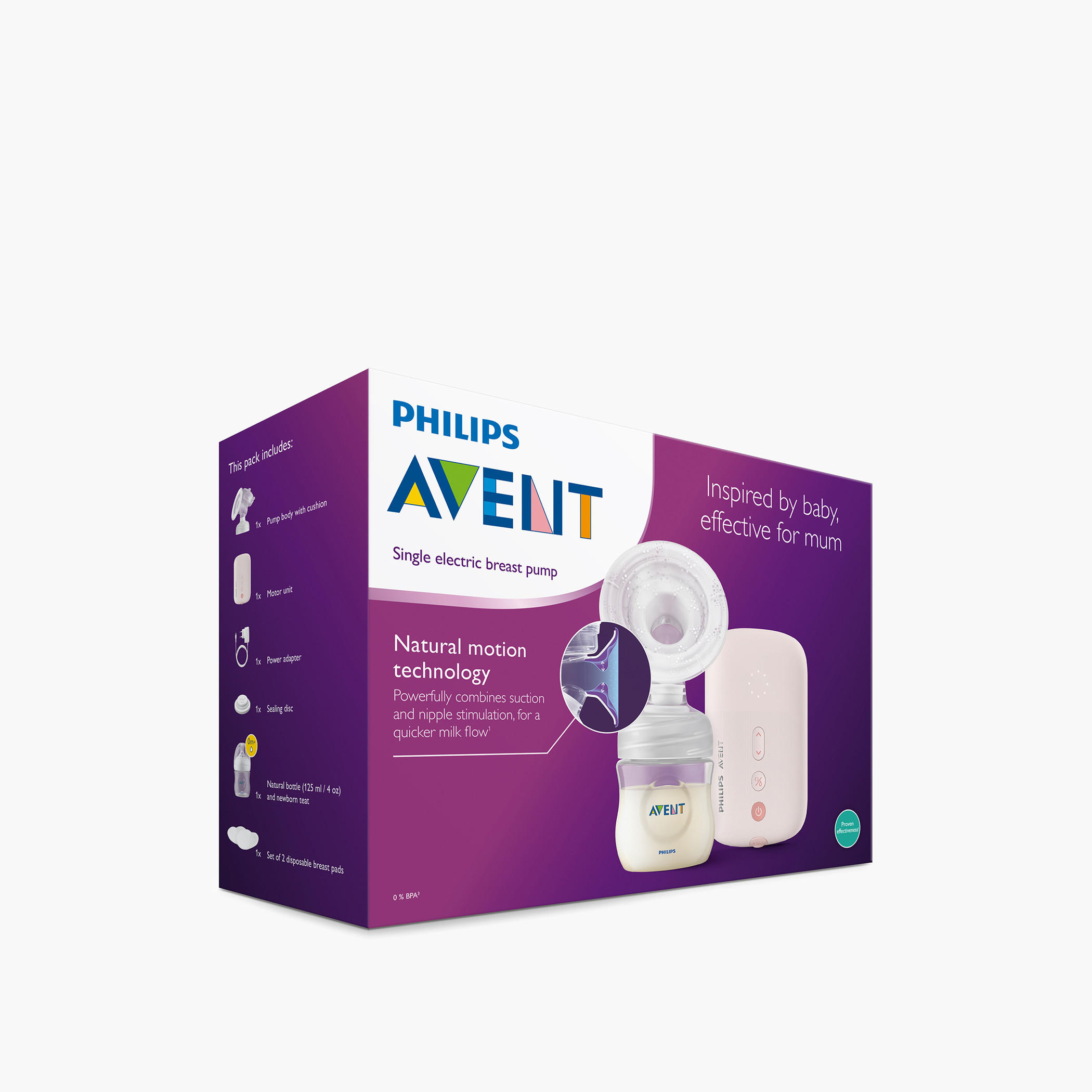 Shop Philips Avent Single Electric Breast Pump Online Centrepoint