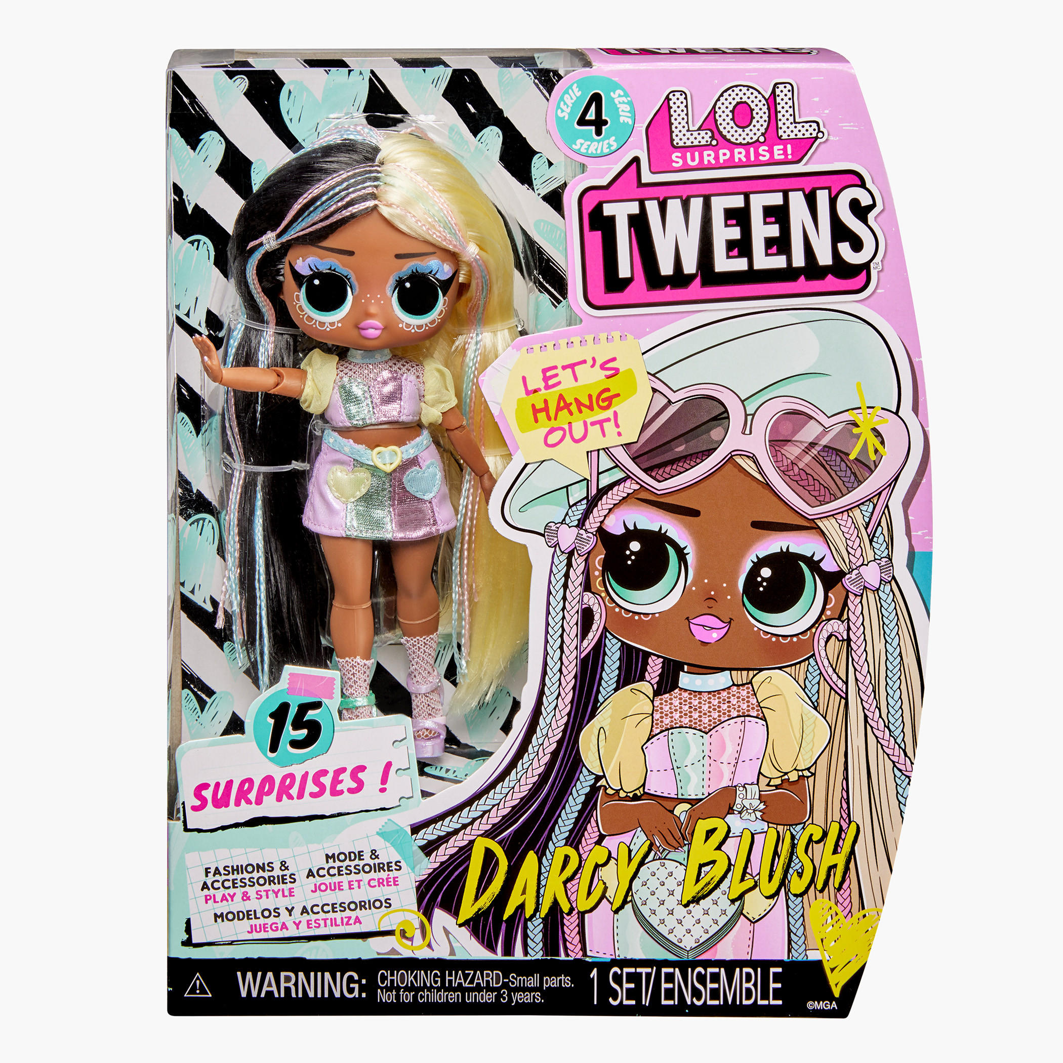 Shop Surprise! Tweens Darcy Blush Fashion Doll Playset