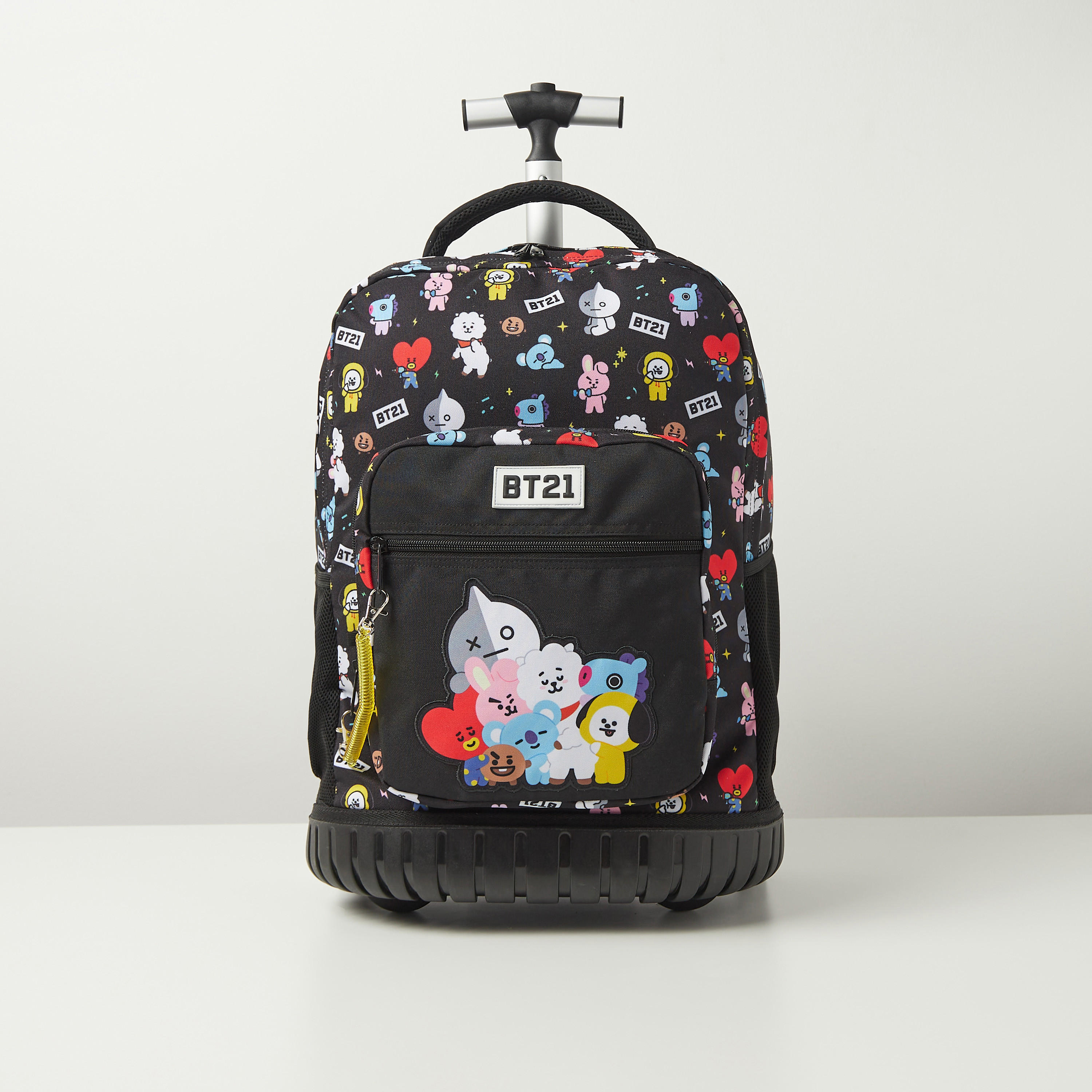 Buy BT21 Printed Trolley Backpack - 18 inches Online | Babyshop UAE