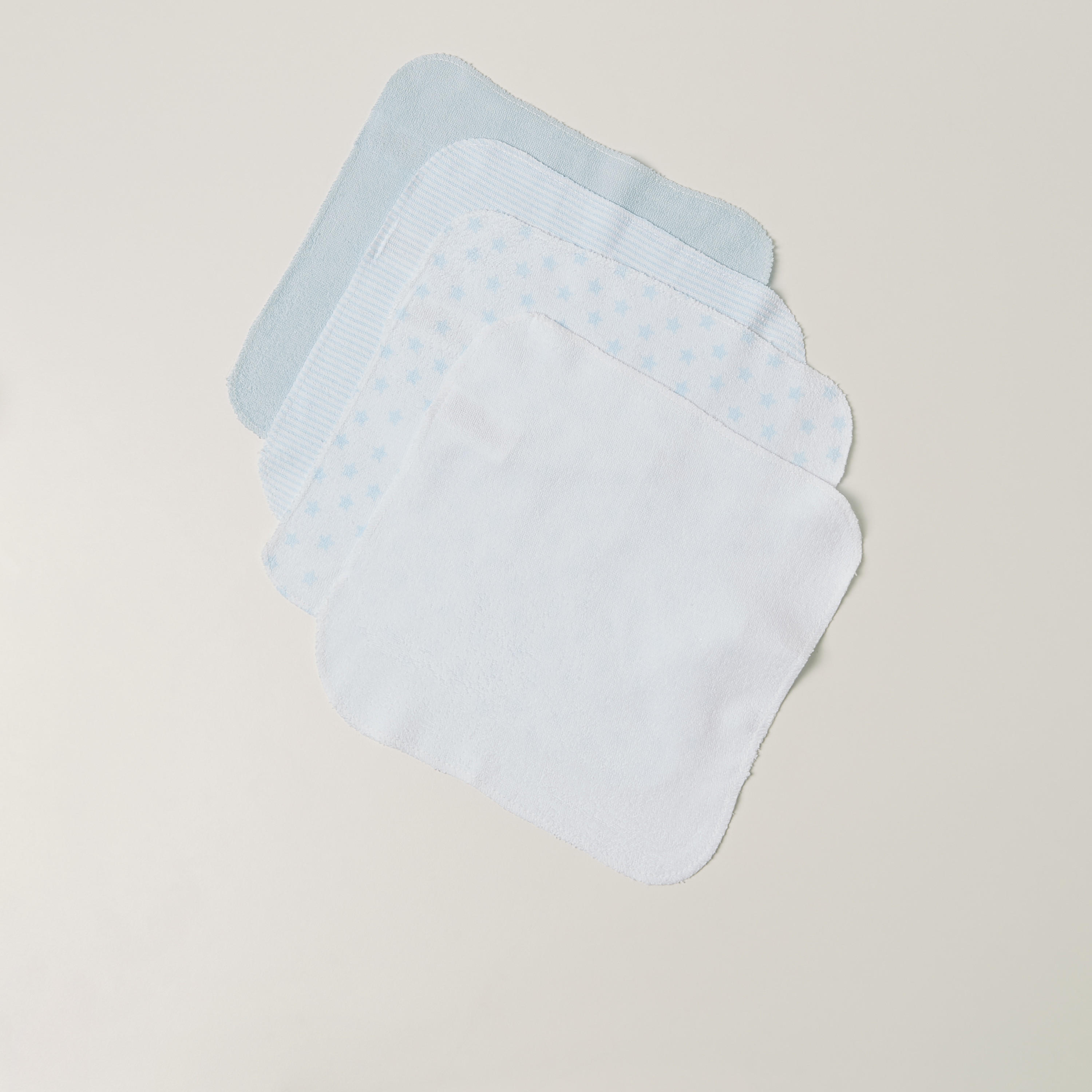 مناشف بارزة الملمس من جونيورز - طقم من 10 قطع-baby-bathandcare-towels-image-1