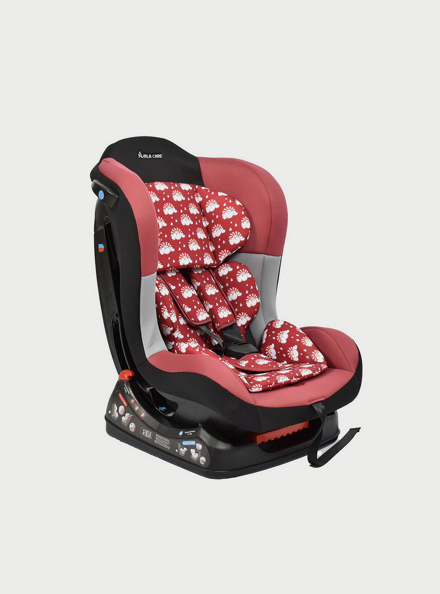 Amla Toddler Car Seat with Front Facing, Adjustable Multi-Recline Positions and Seat Belt System-baby-gear-carseats-image-5