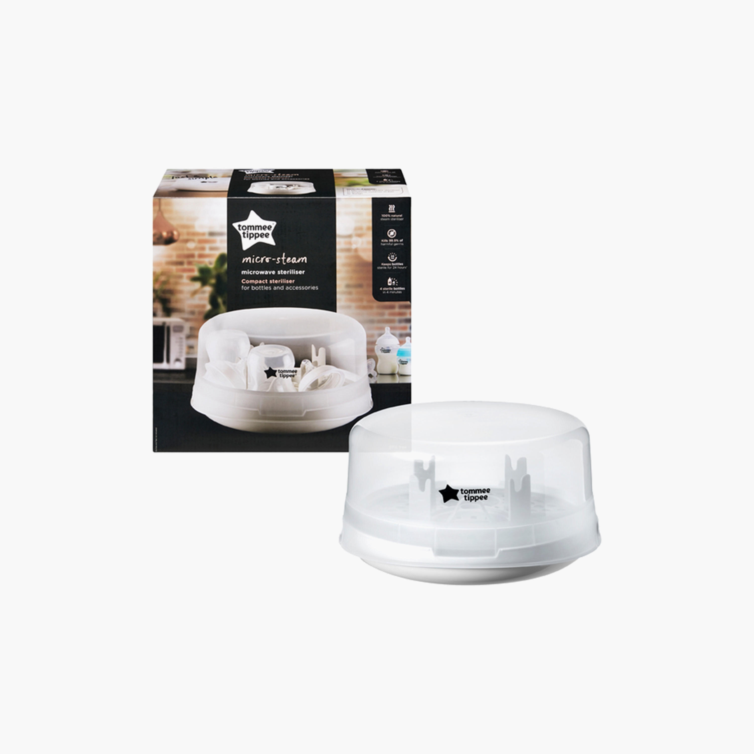 Shop Tommee Tippee Closer To Nature Microwave Steam Steriliser