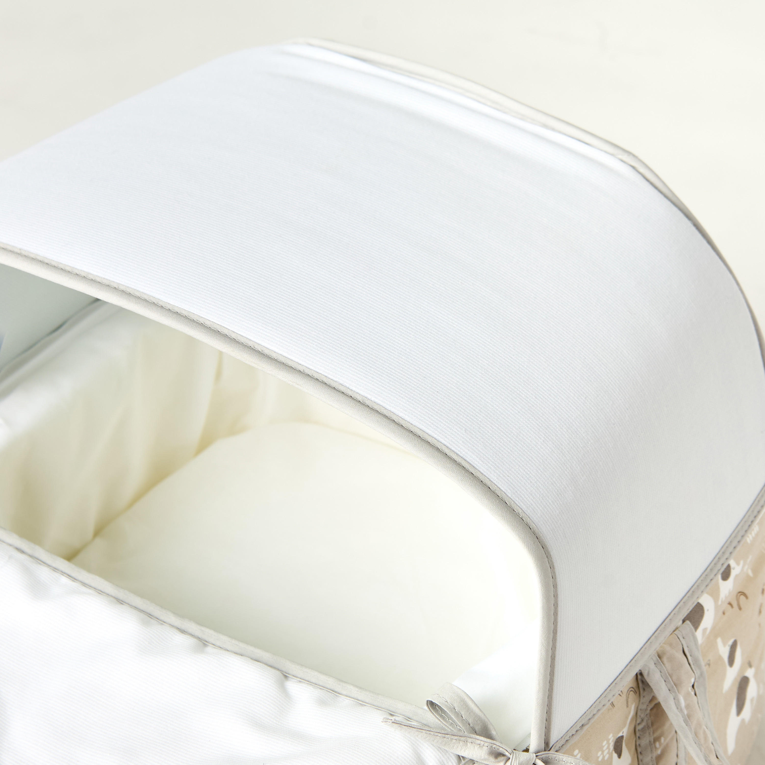 Juniors Jesse Printed Carry Cot with Canopy-baby-nursery-furniture-mosesbaskets-image-8