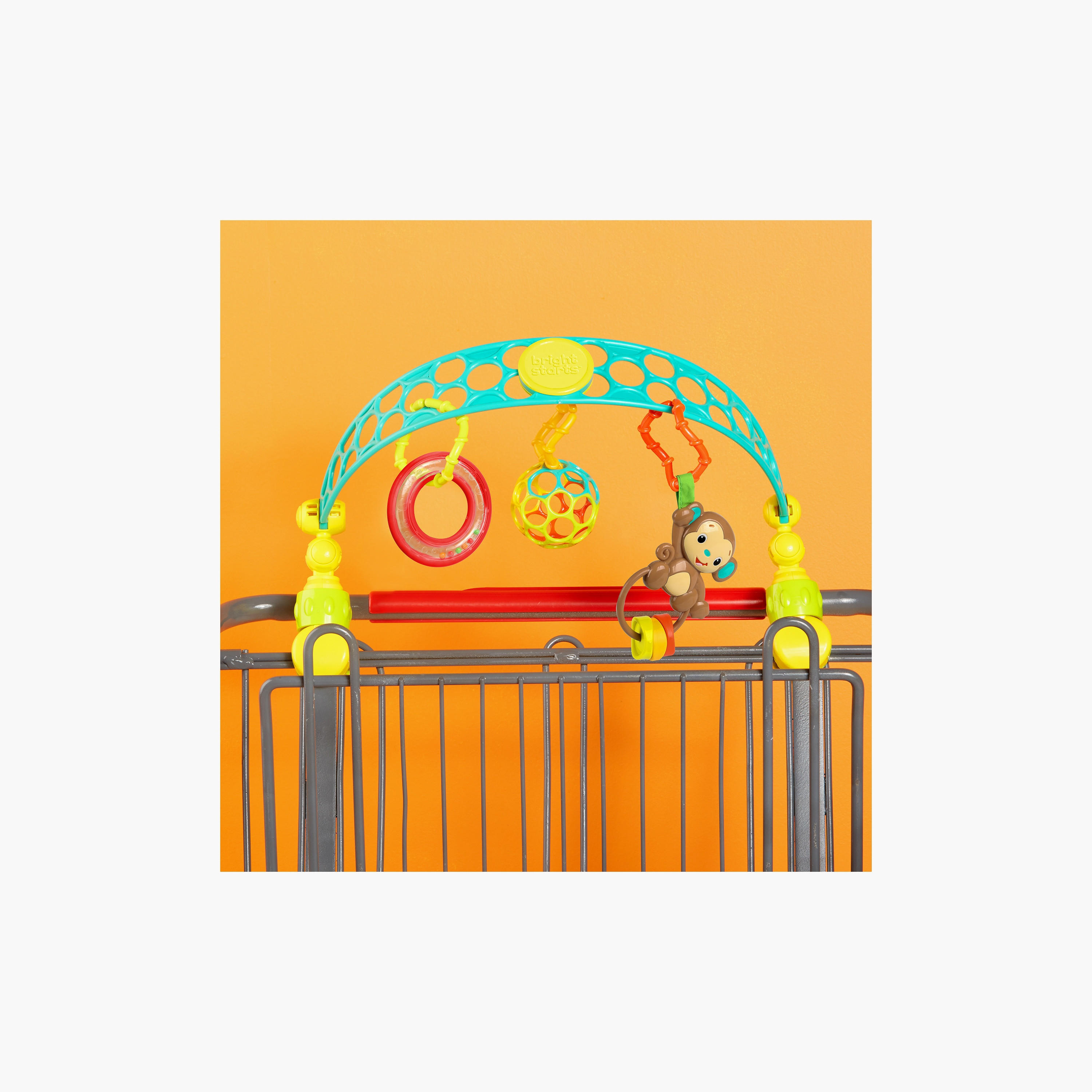 لعبة قوس فليكس آن جو للأنشطة متنقلة من برايت ستارتس-toys-babyandtoddlertoys-strollertoys-image-3