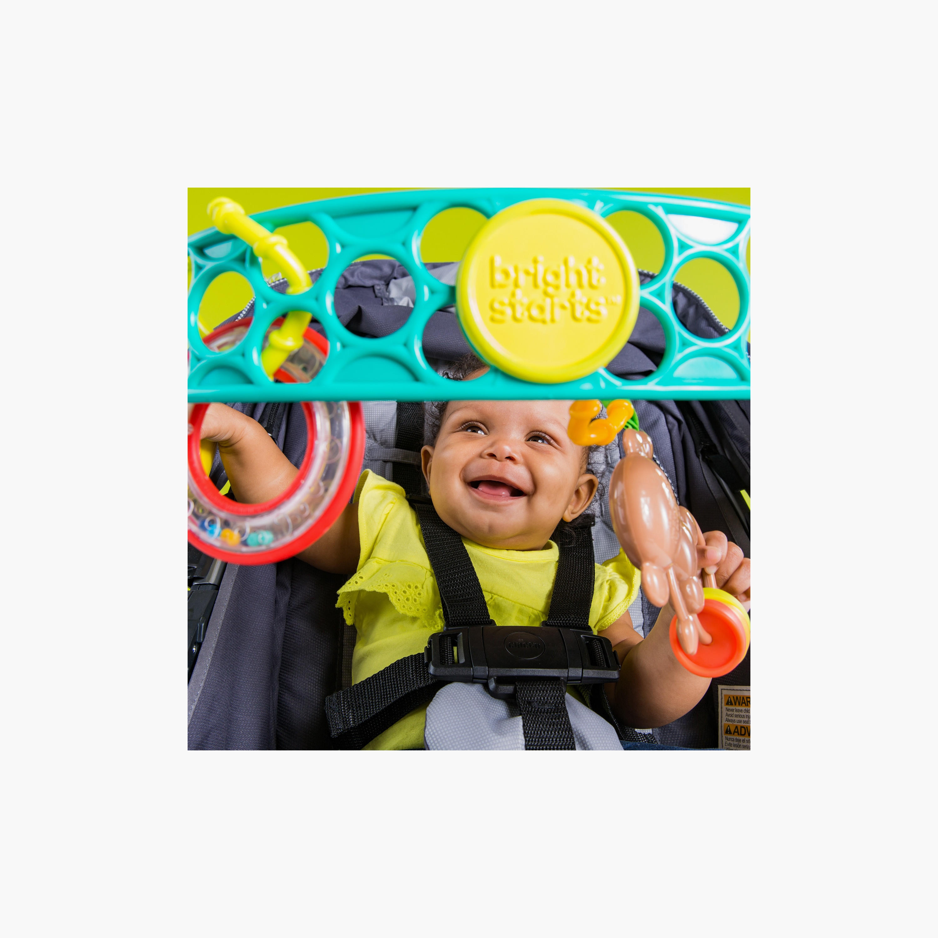 لعبة قوس فليكس آن جو للأنشطة متنقلة من برايت ستارتس-toys-babyandtoddlertoys-strollertoys-image-4