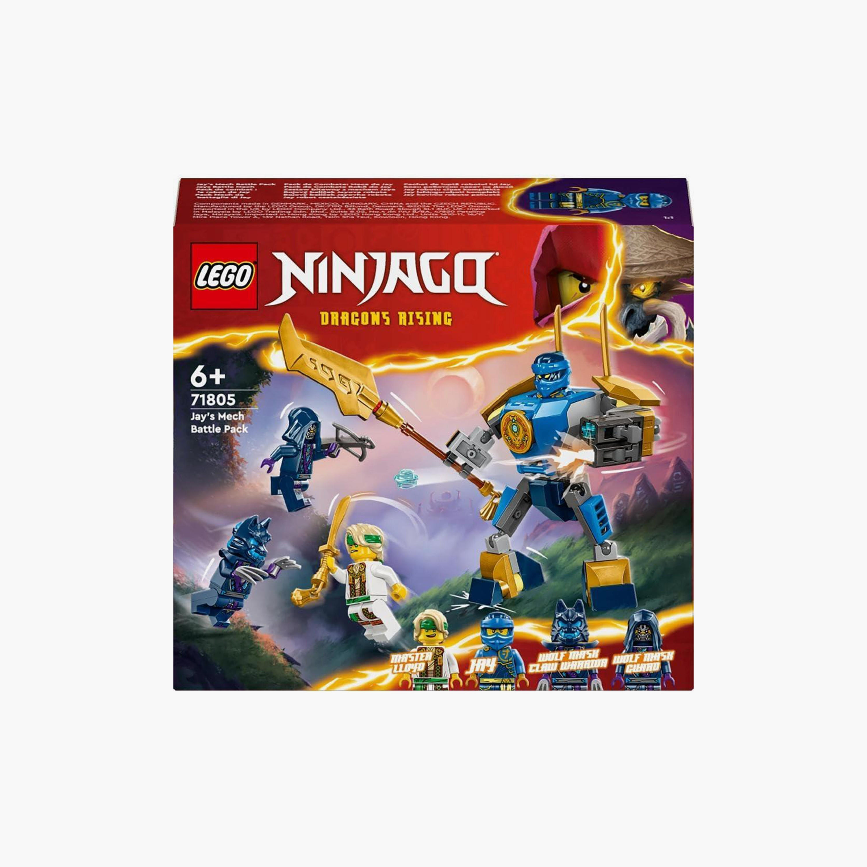 Shop LEGO® NINJAGO® Jay's Mech Battle Pack Ninja Toy 71805 Online