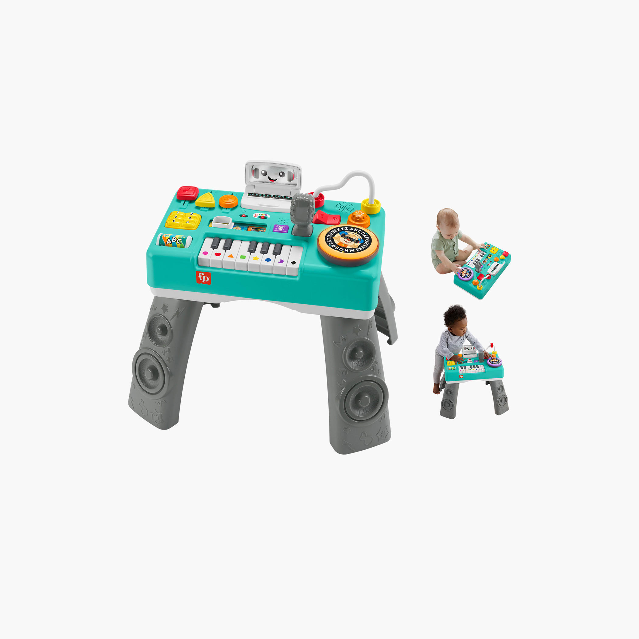 Buy Fisher-Price Mix and Learn DJ Table Playset Online Babyshop UAE