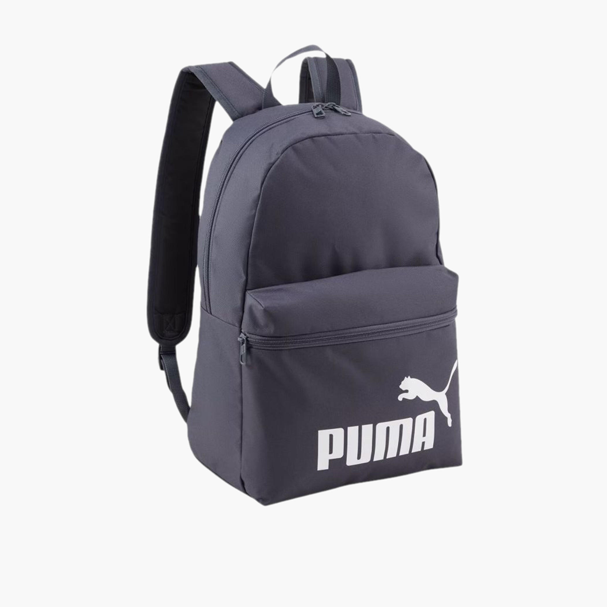 Buy PUMA Solid Backpack with Adjustable Straps and Zip Closure
