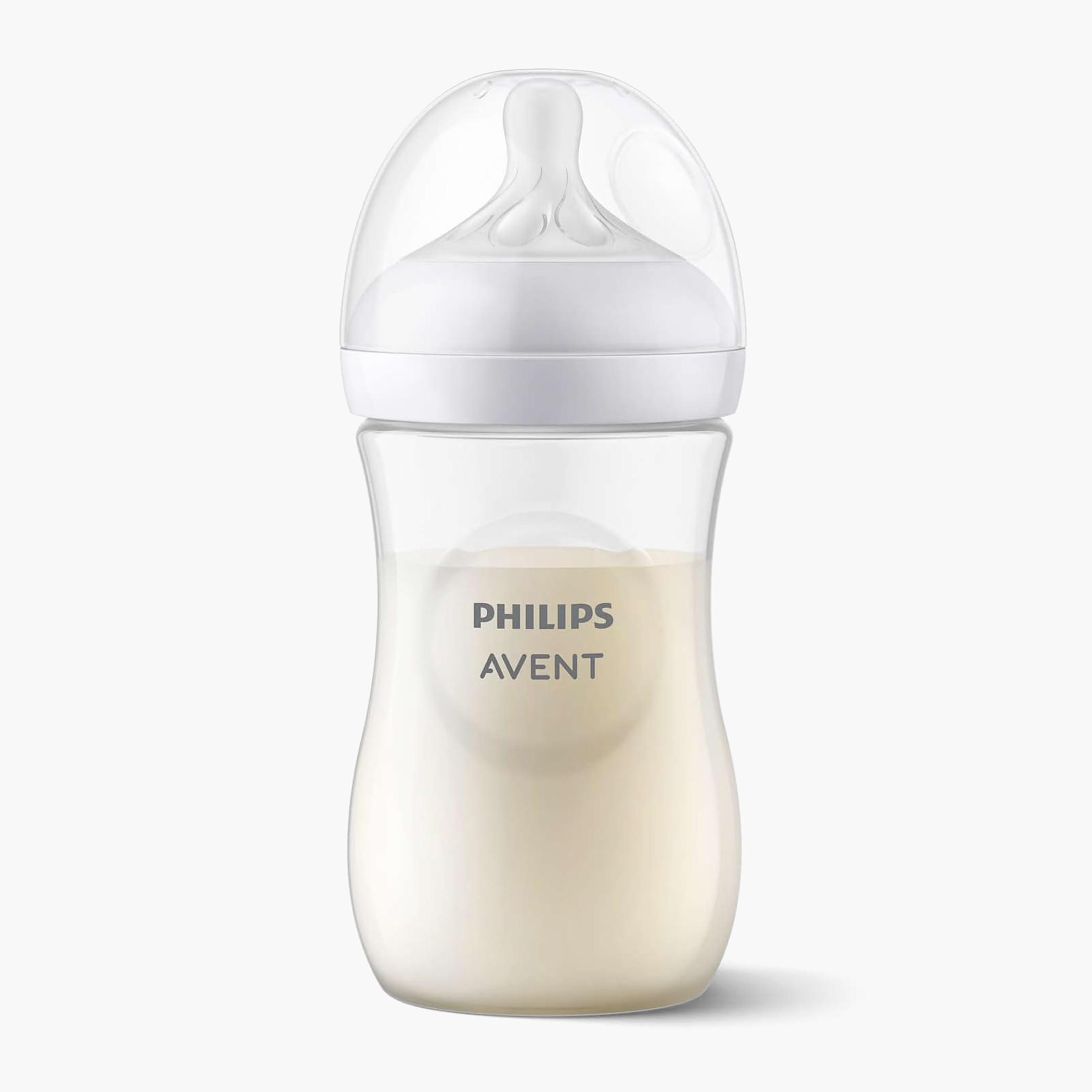 Philips Avent Natural Feeding Bottle - 260 ml (0-12 months)-baby-feeding-feedingbottles-bottlesandteats-image-1