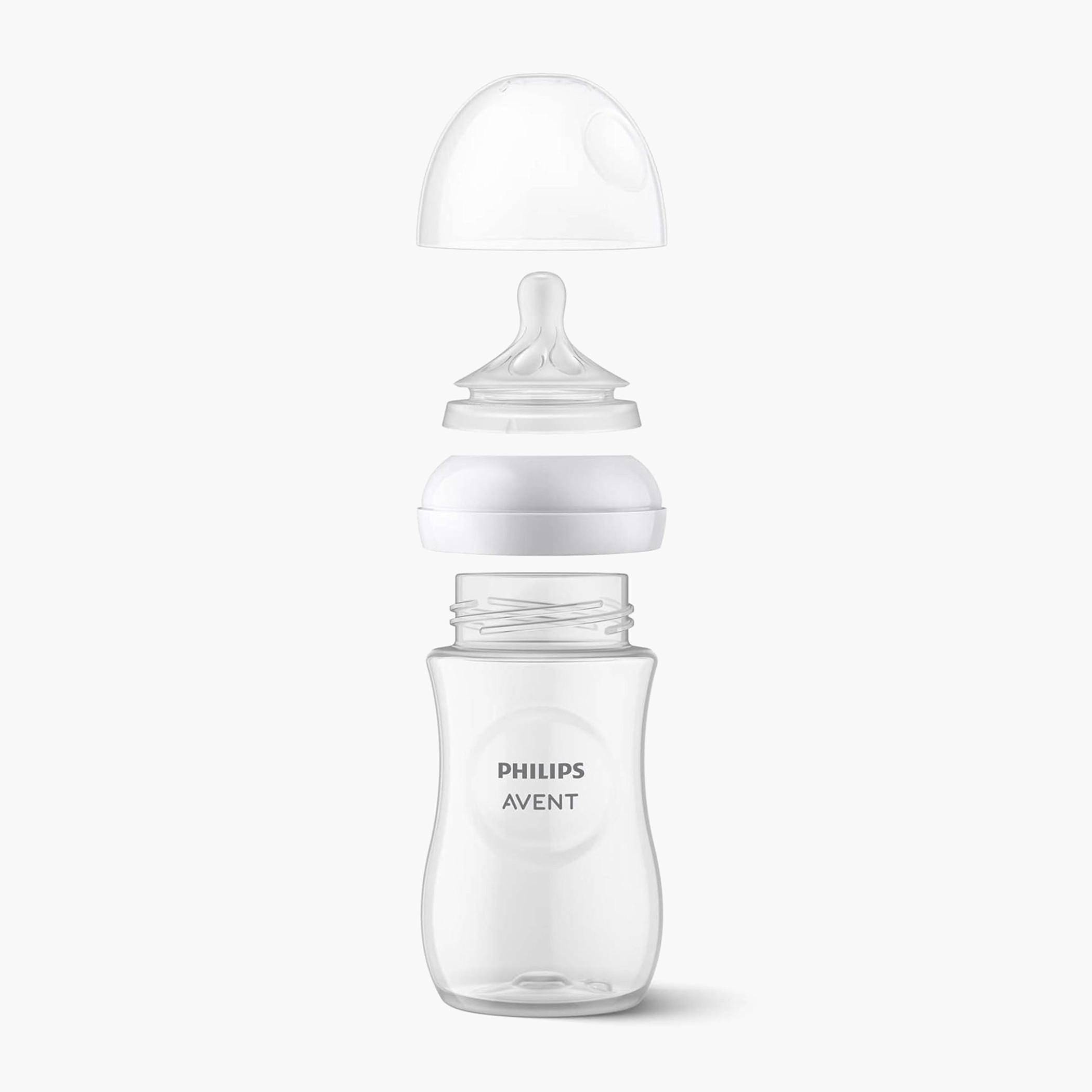 Philips Avent Natural Feeding Bottle - 260 ml (0-12 months)-baby-feeding-feedingbottles-bottlesandteats-image-5