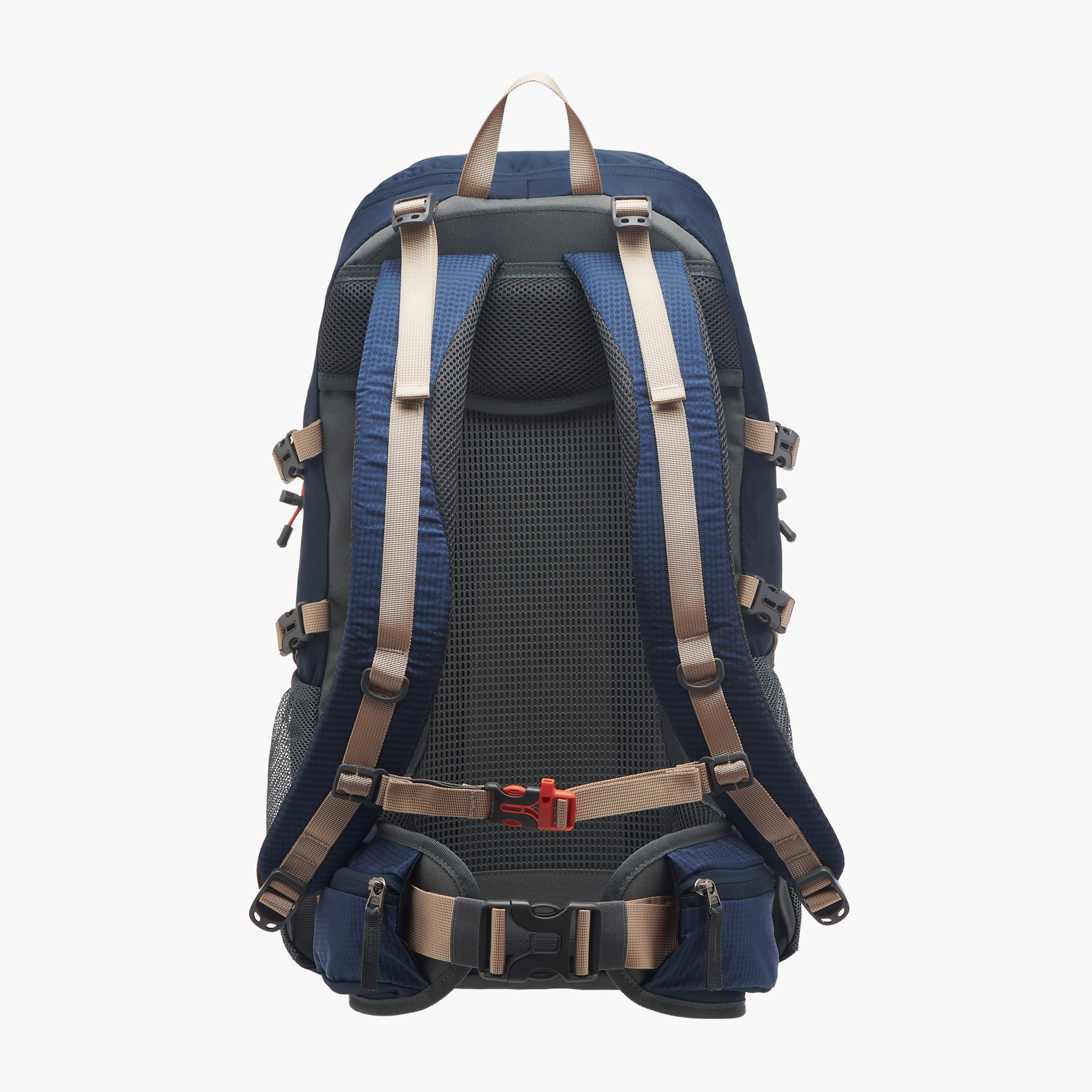 شنطة ظهر بطبعات شعار وسحاب إغلاق وحزام قابل للتعديل من كابا - 34×54×16 سم-men-bags-image-3