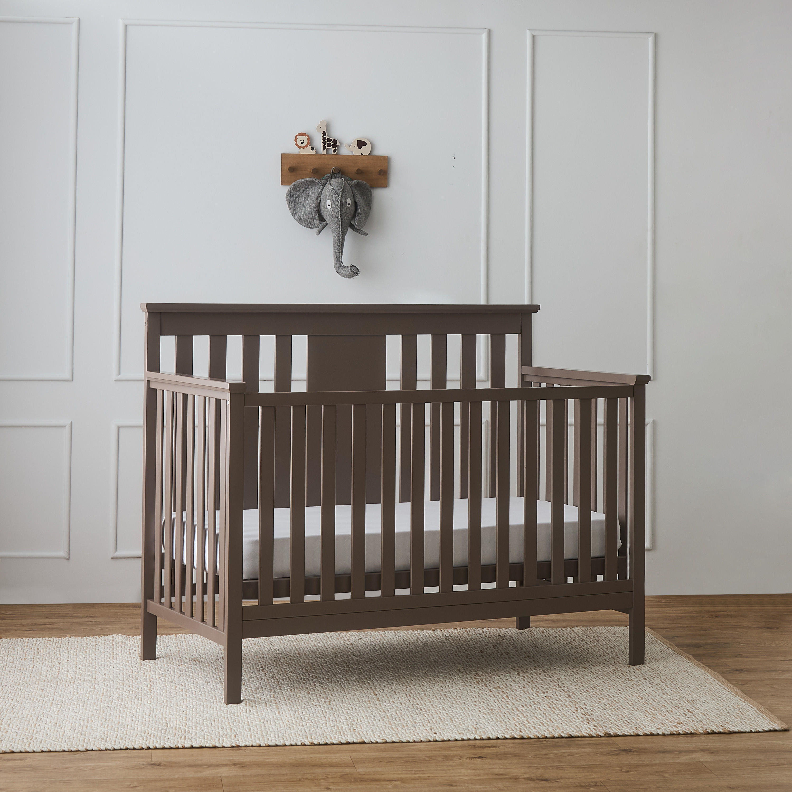 سرير أطفال قابل للتحويل 3 في 1 أدريان من جونيورز - (حتى 6 سنوات)-baby-nursery-furniture-cribsandbeds-babycribs-image-2