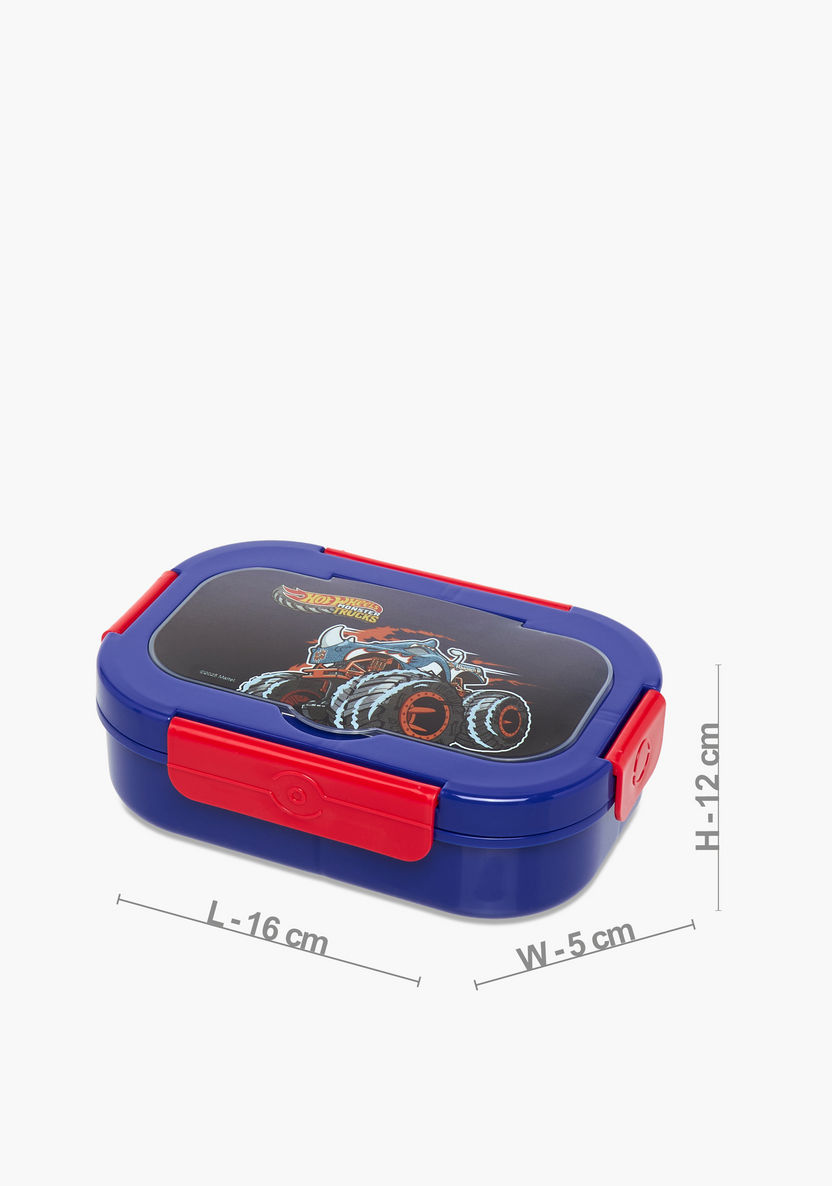 طقم شنطة ظهر ترولي 5 قطع بطبعات شاحنات وحش هوت ويلز - 16 بوصة-school-bagsandbackpacks-trolleybags-image-25