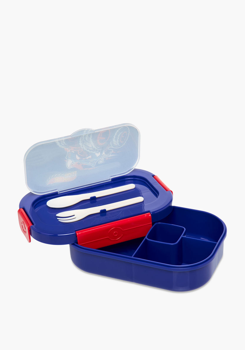 طقم شنطة ظهر ترولي 5 قطع بطبعات شاحنات وحش هوت ويلز - 16 بوصة-school-bagsandbackpacks-trolleybags-image-26