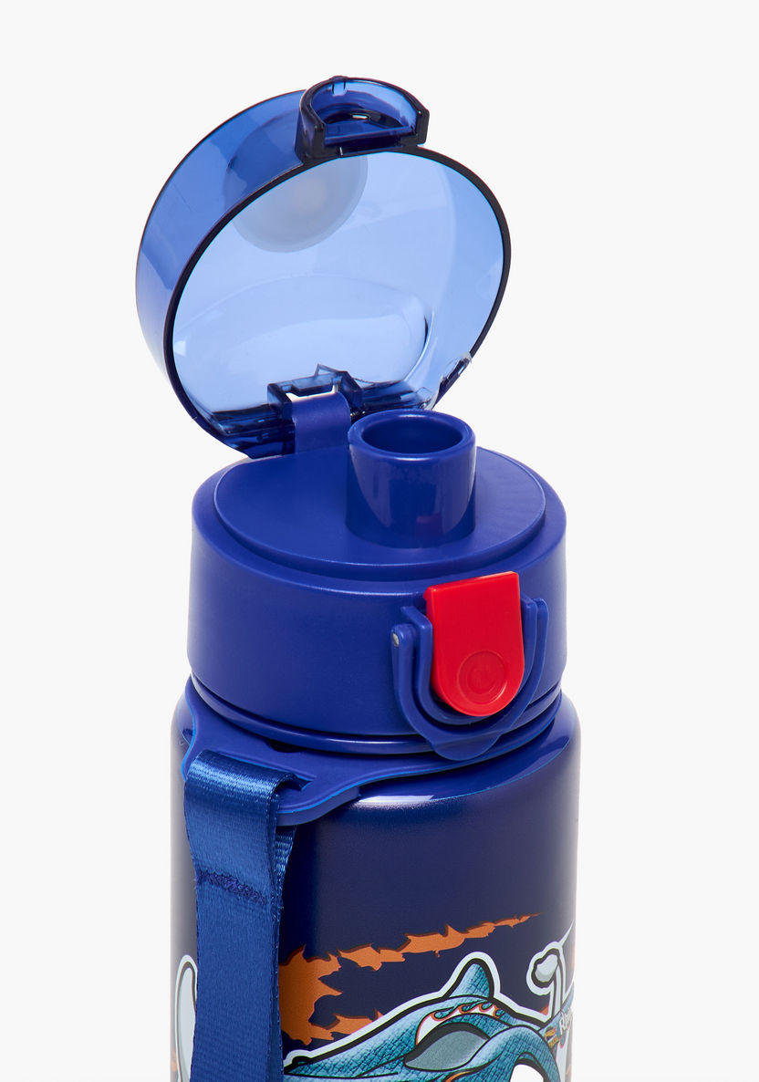 طقم شنطة ظهر ترولي 5 قطع بطبعات شاحنات وحش هوت ويلز - 16 بوصة-school-bagsandbackpacks-trolleybags-image-28