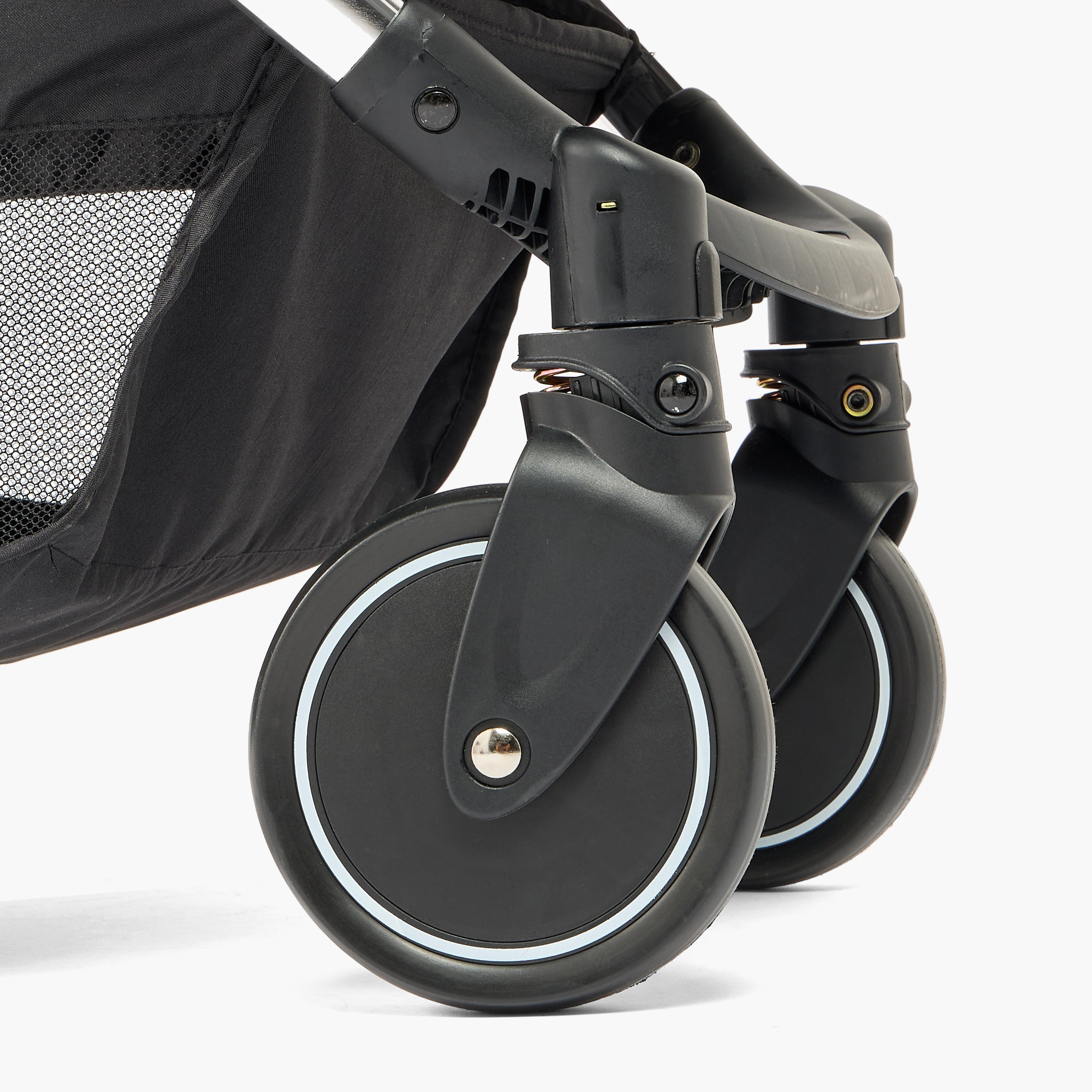 Buy Giggles Pouch Cabin Approved Stroller with 3-Fold System, Aluminium ...