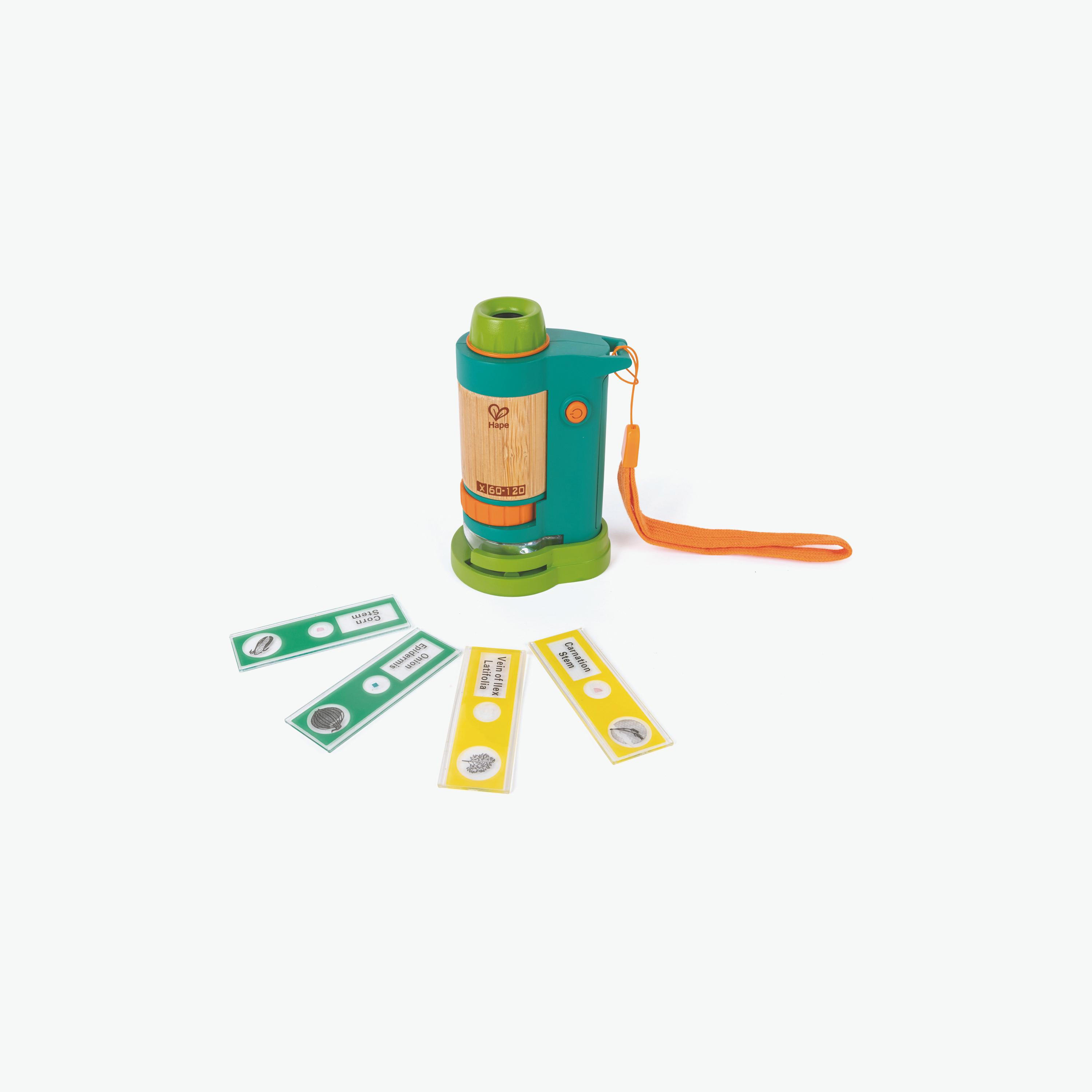 مجهر ميداني من الخيزران الطبيعي من هيب، مكون من 6 قطع-toys-outdoor-sports-image-1