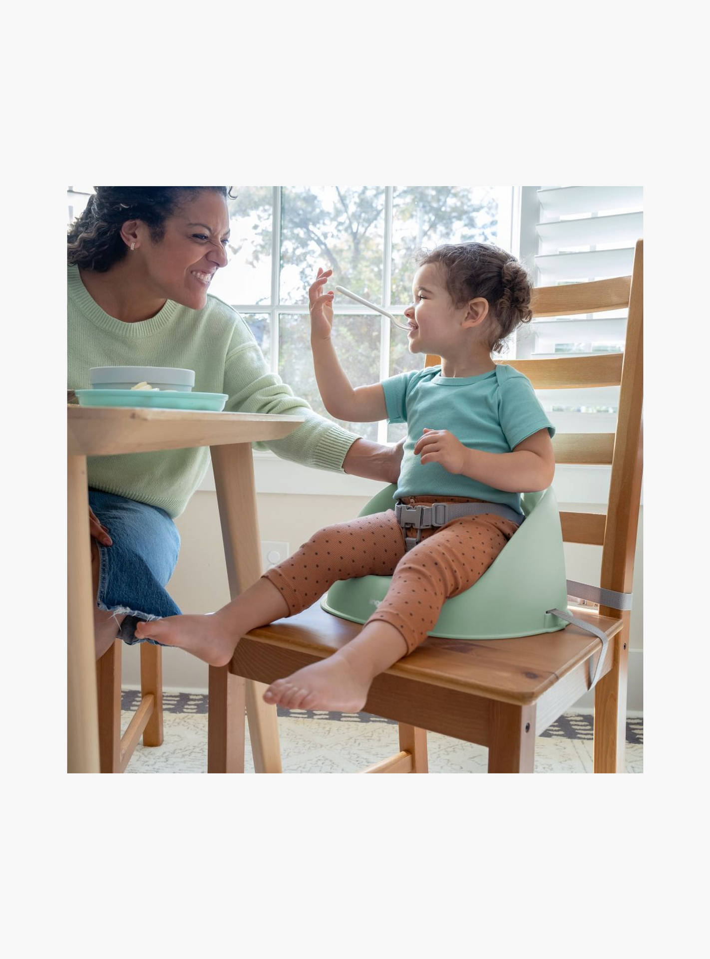 Ingenuity My Spot Easy-Clean Booster Seat with Washable Straps & 3-Point Harness - 6 Months+-baby-feeding-highchairsandboosters-image-5