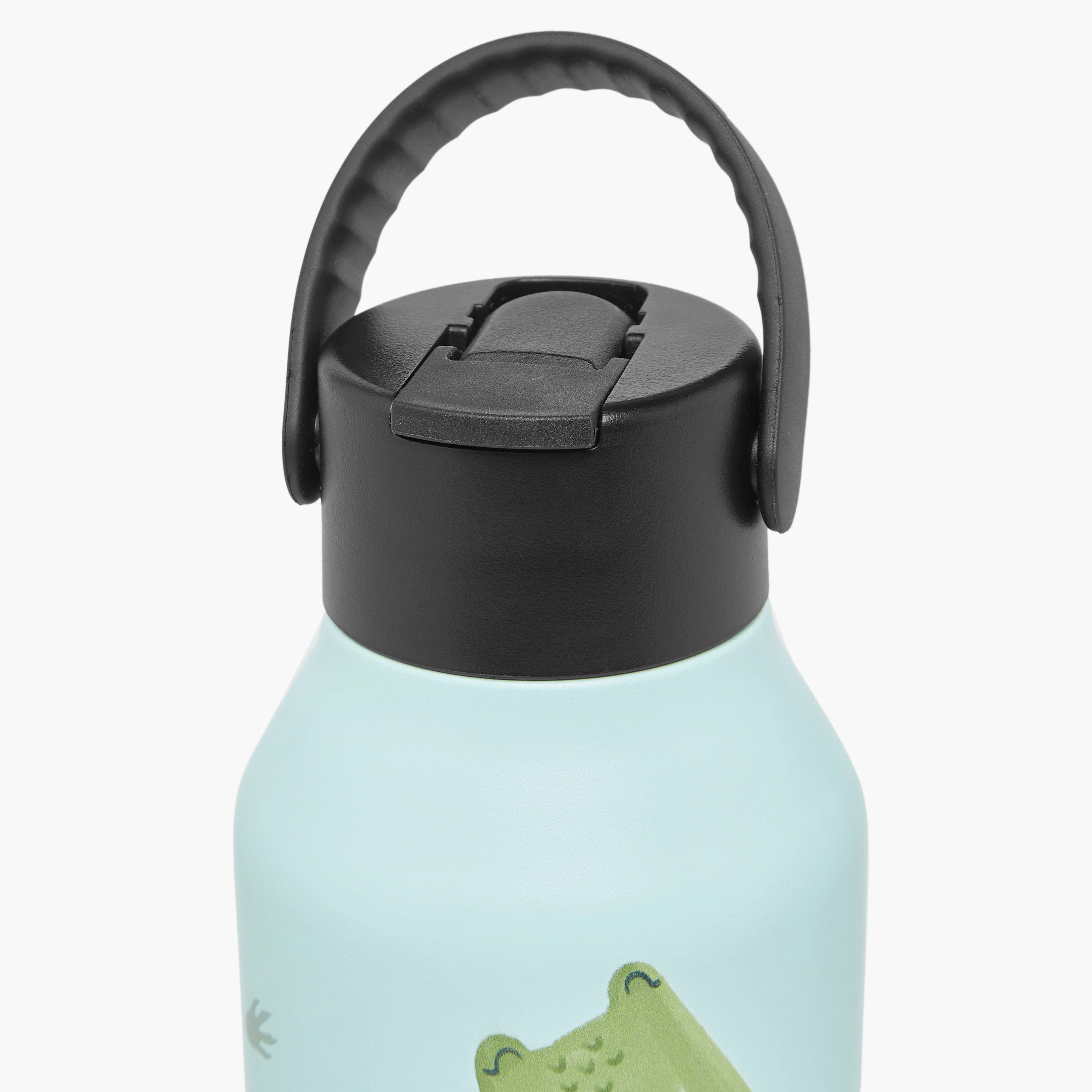 قارورة مياه سيبر ستانلس ستيل بطبعات تمساح مع فرشاة تنظيف من كامبراس - 350 مل-baby-feeding-mealtimeessentials-image-3