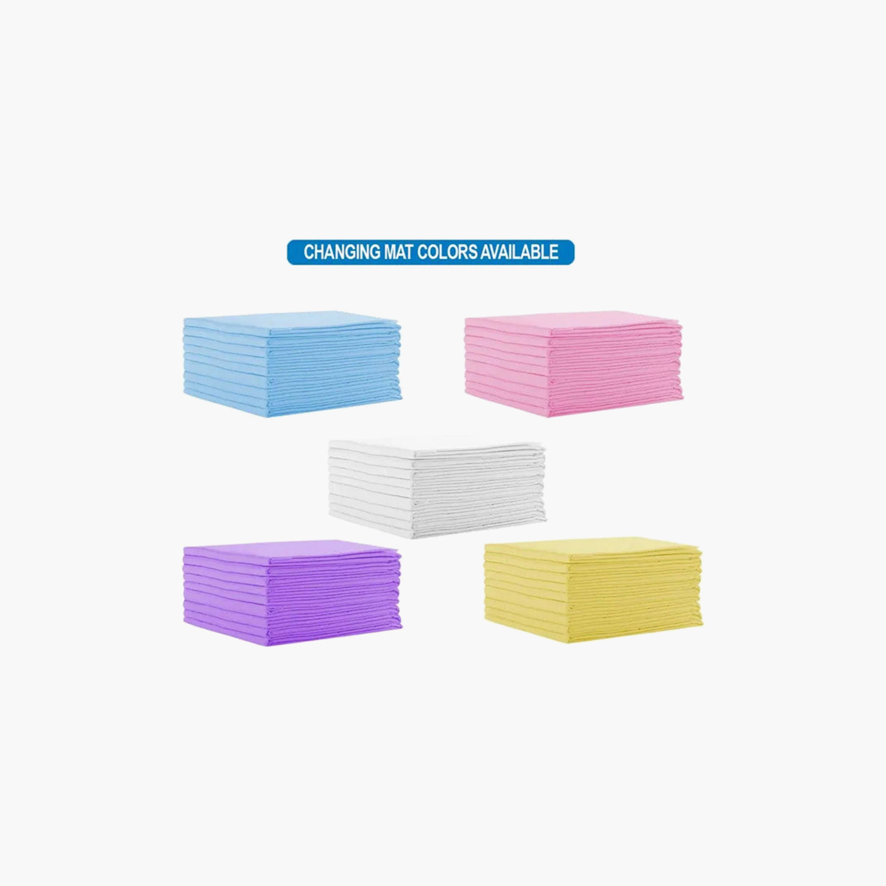 Star Babies 220-Piece Disposable Changing Mats - 45 x 60 cm - Large-baby-diapering-changingmats-image-2