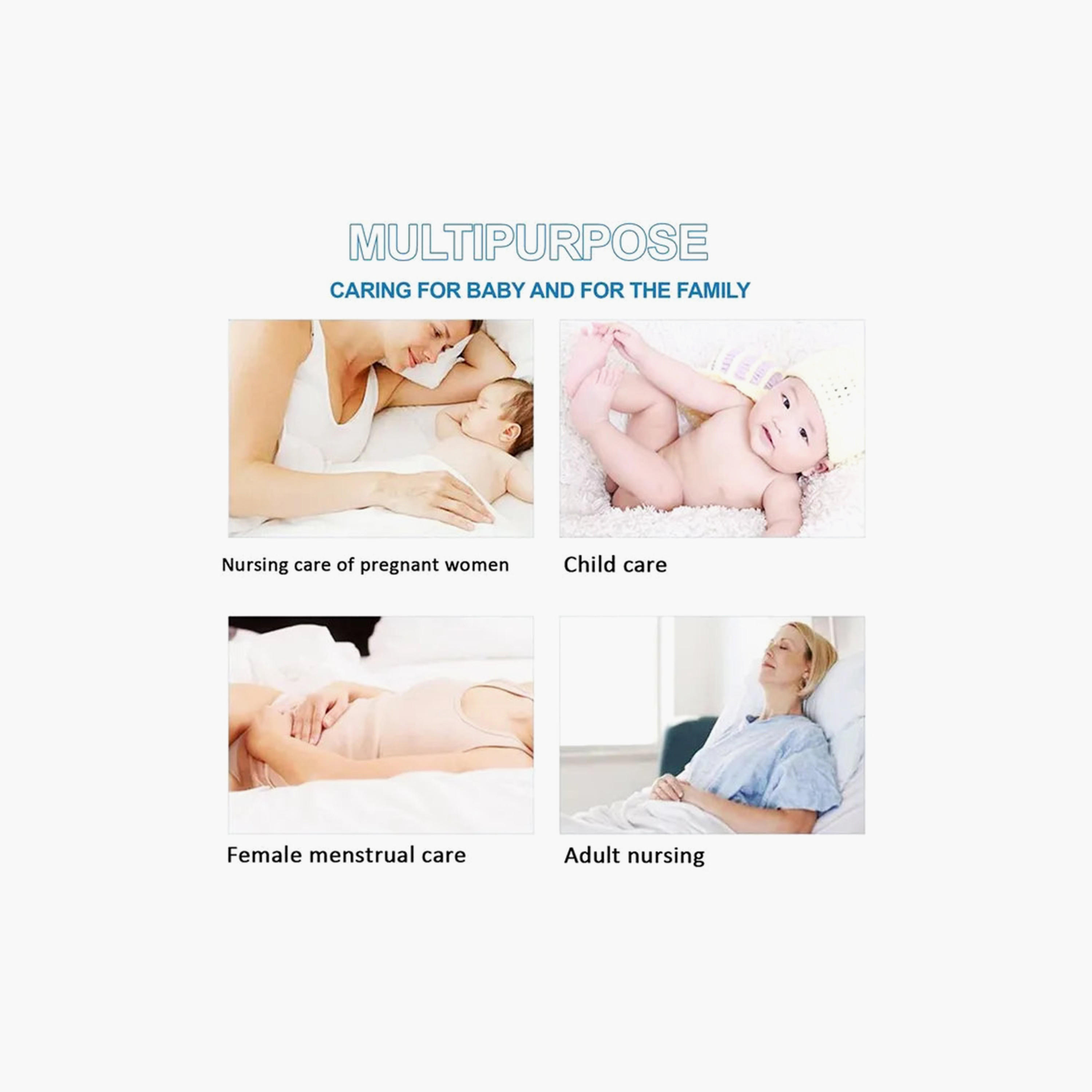 Star Babies 220-Piece Disposable Changing Mats - 45 x 60 cm - Large-baby-diapering-changingmats-image-3