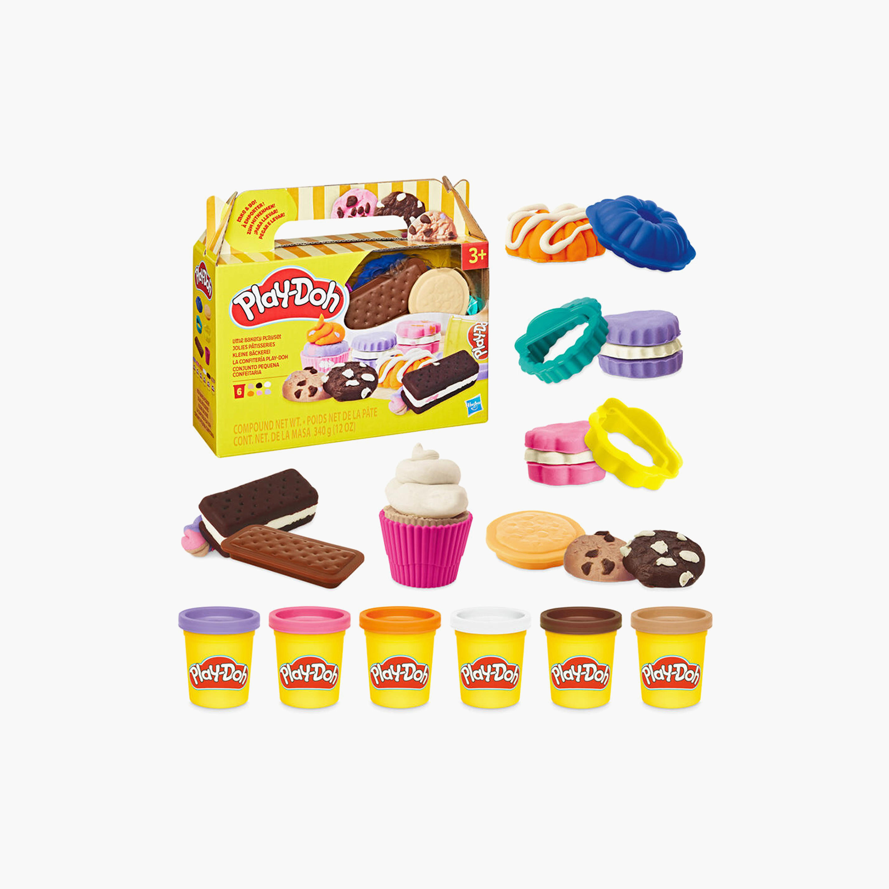 مجموعة لعب تشكيل الأطعمة المتنوعة من بلاي دوه-toys-educational-doughtoys-image-1