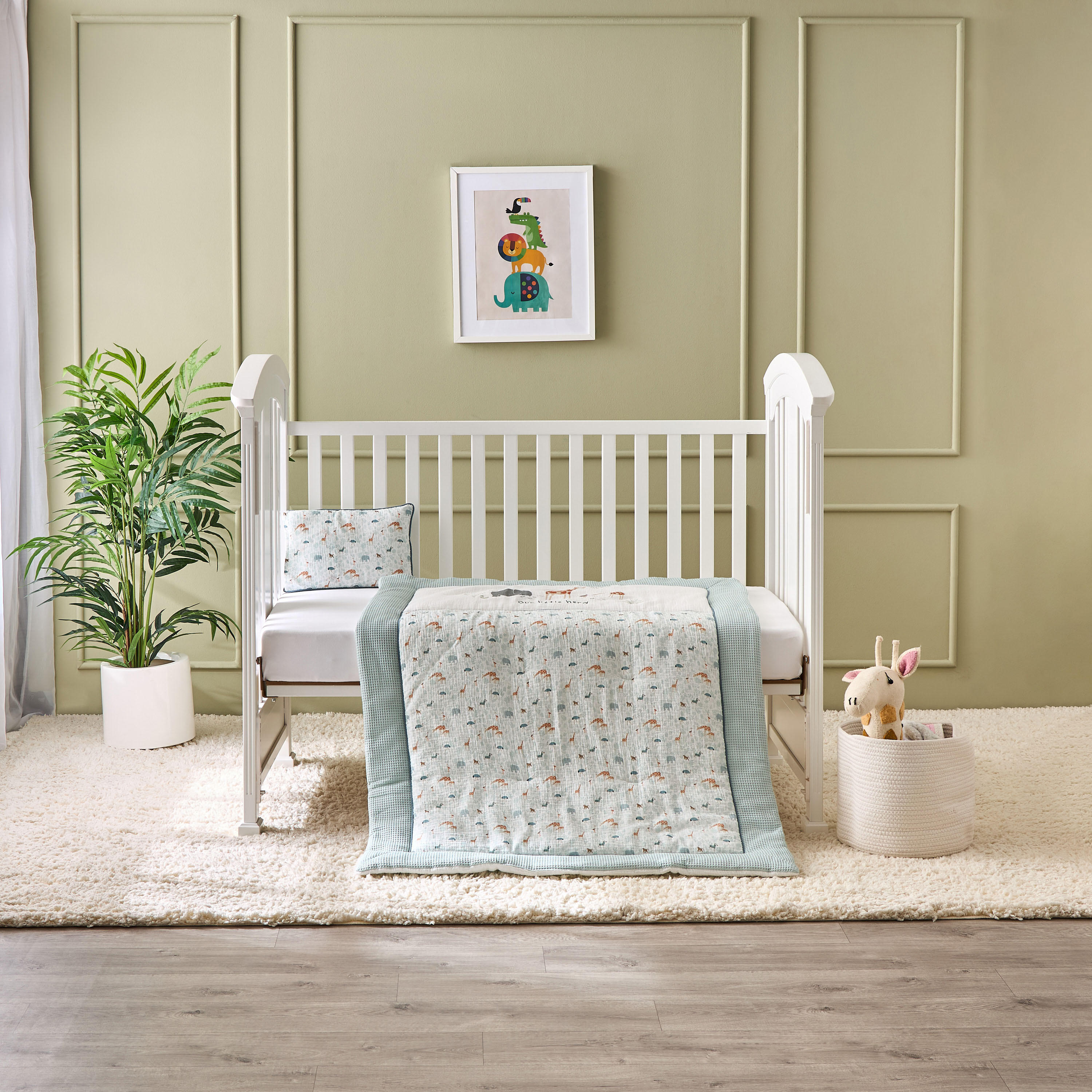 Juniors Baby Bedding Set with Fun Print- 130x90 cm-baby-nursery-babybedding-image-8