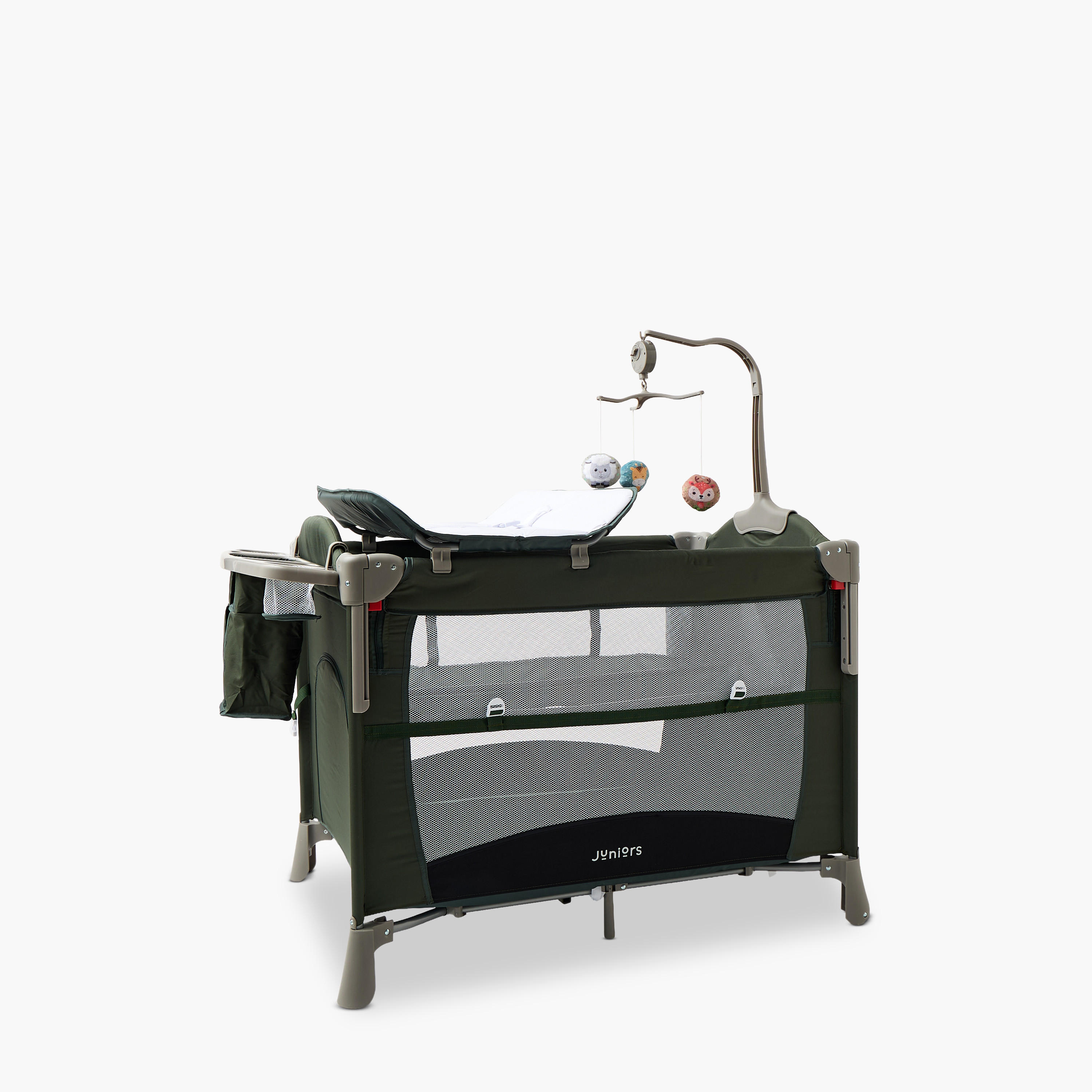 مهد سفر وسرير نوم مشترك 4 في 1 ديل من جونيورز-baby-nursery-furniture-cribsandbeds-travelcots-image-1