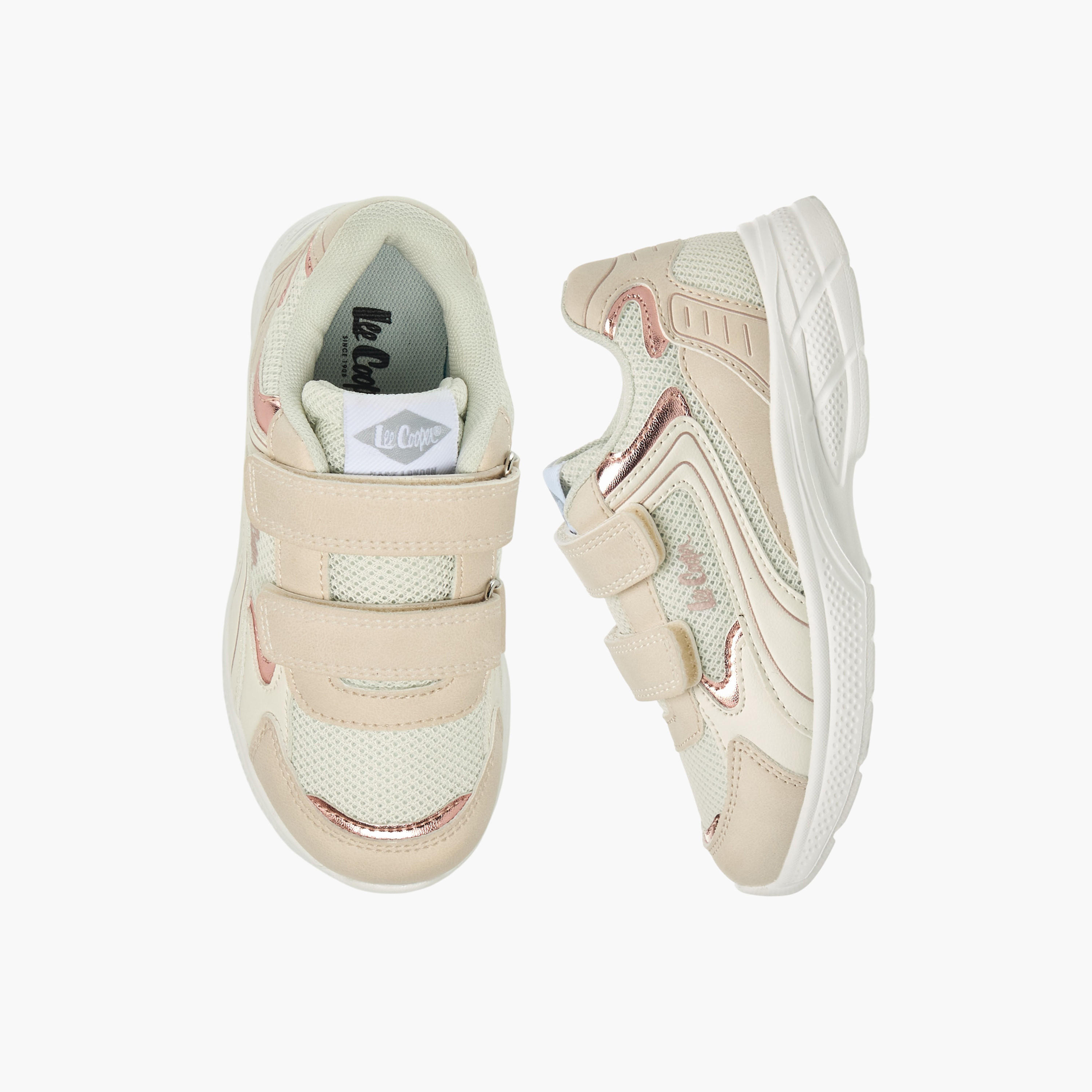 Buy Lee Cooper Girls Hook & Loop Sneakers Online | Babyshop UAE